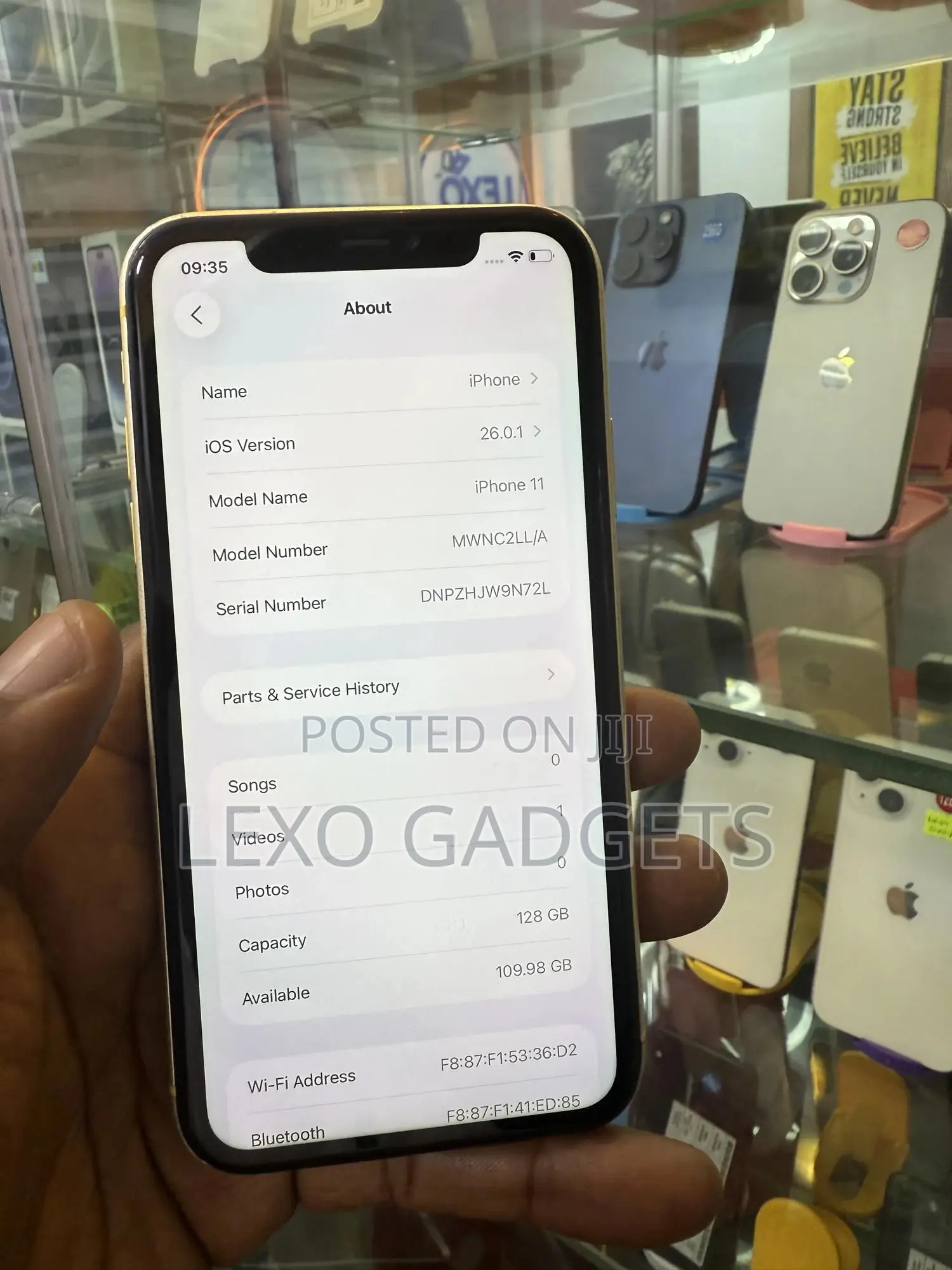 Apple iPhone 11 128 GB Yellow