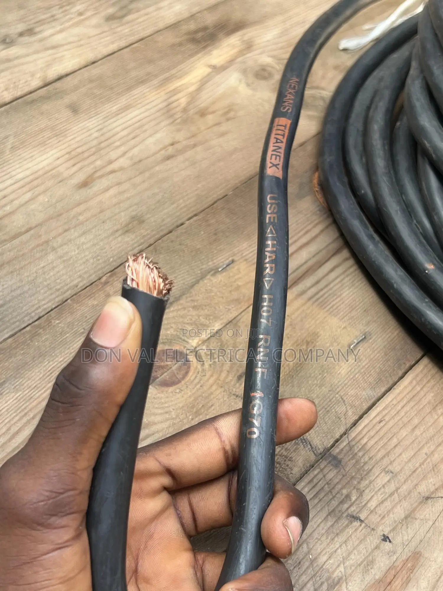 70mm Single Welding Cable Full Copper