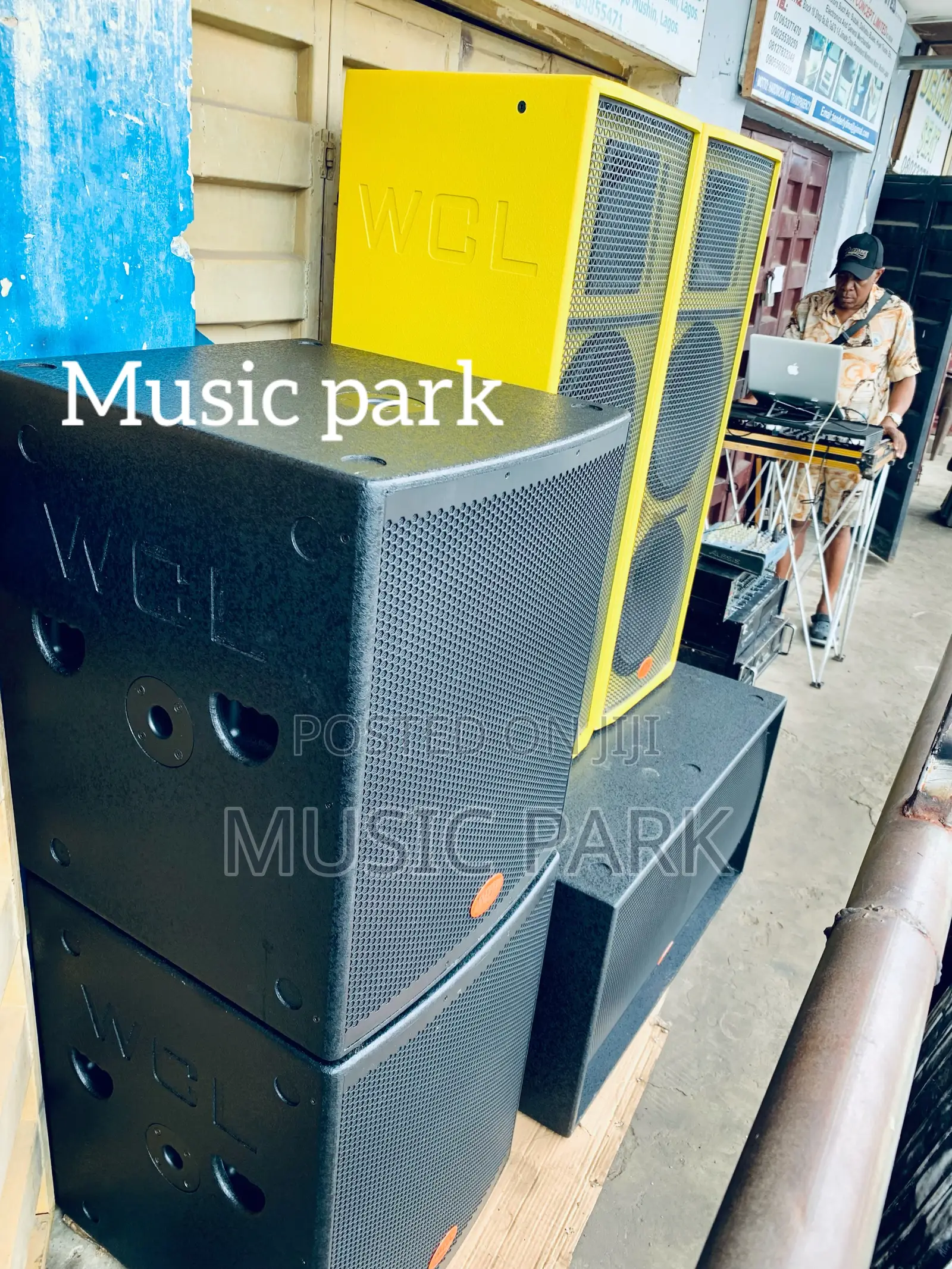 WCL Single Sub Speakers