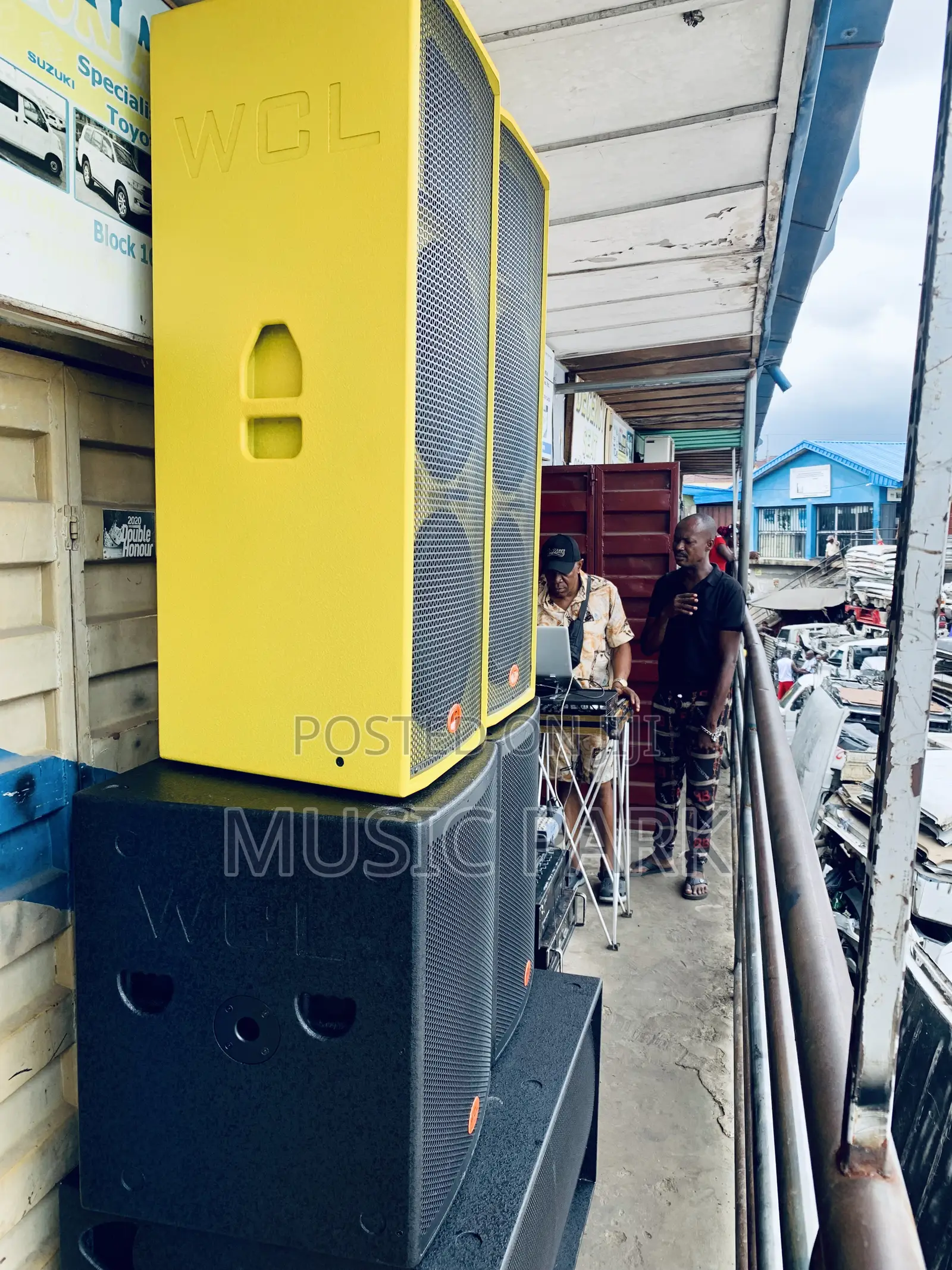 WCL Single Sub Speakers