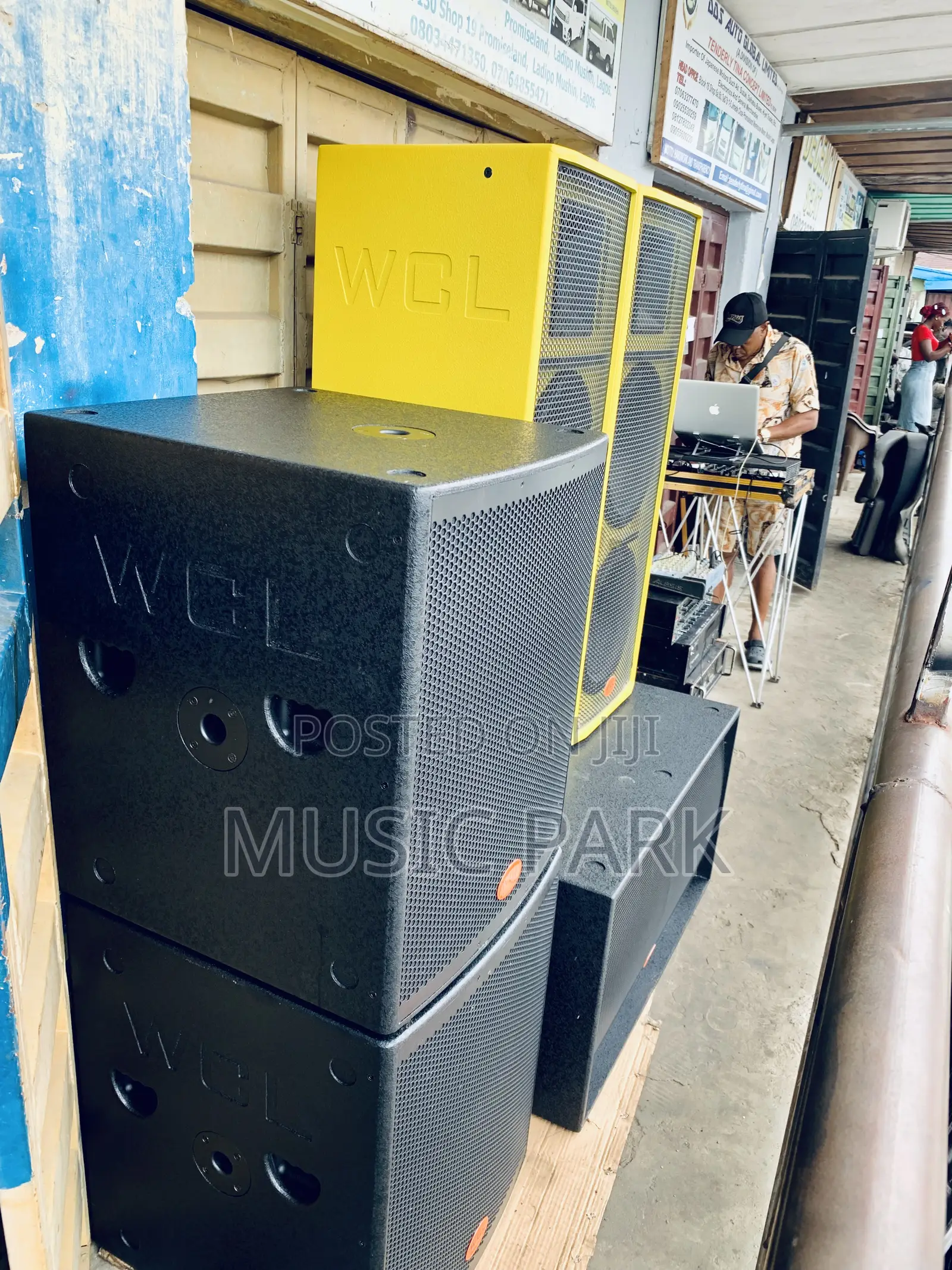 WCL Single Sub Speakers