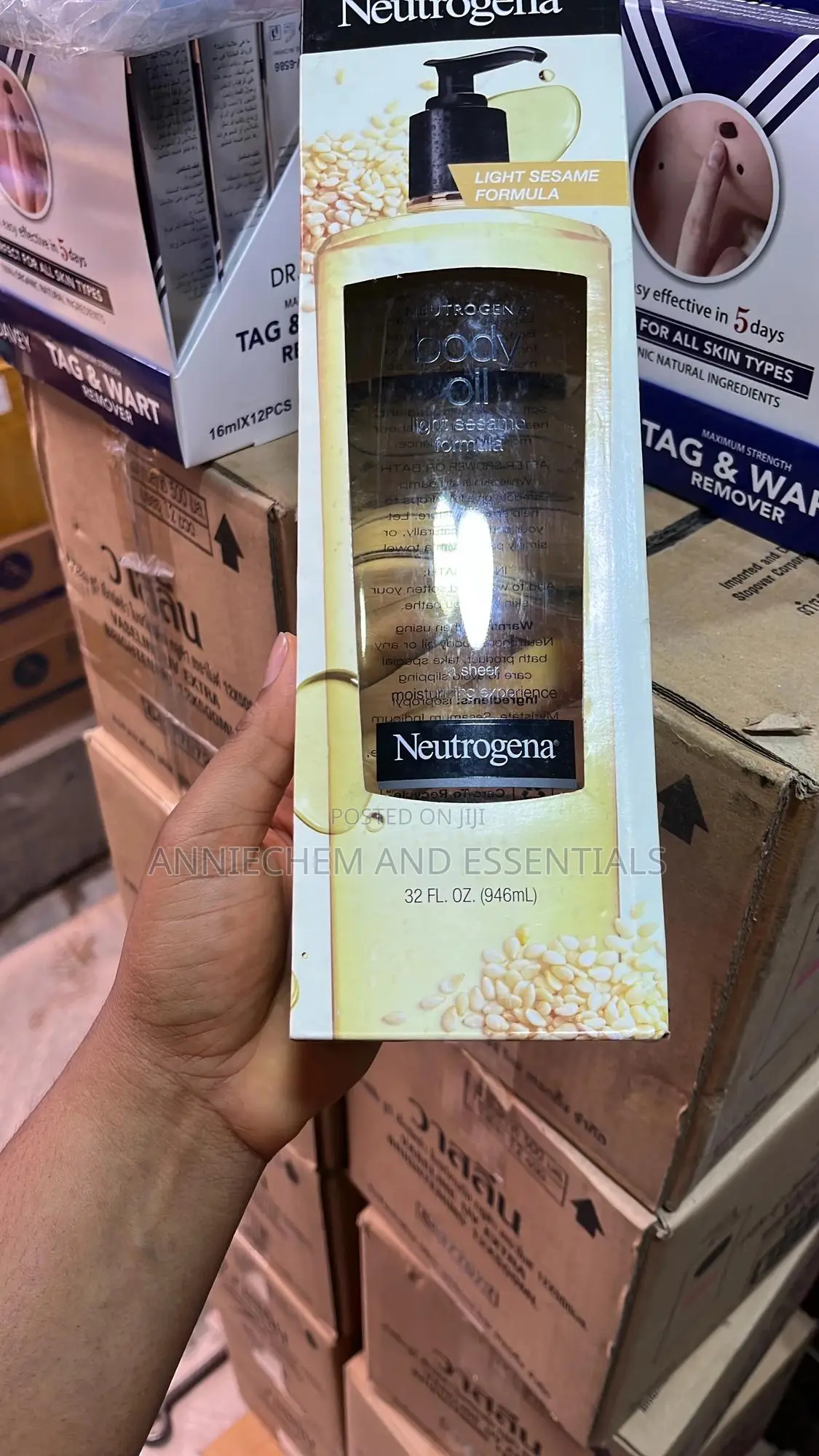 Neutrogena Body Oil Light Sesame Formula