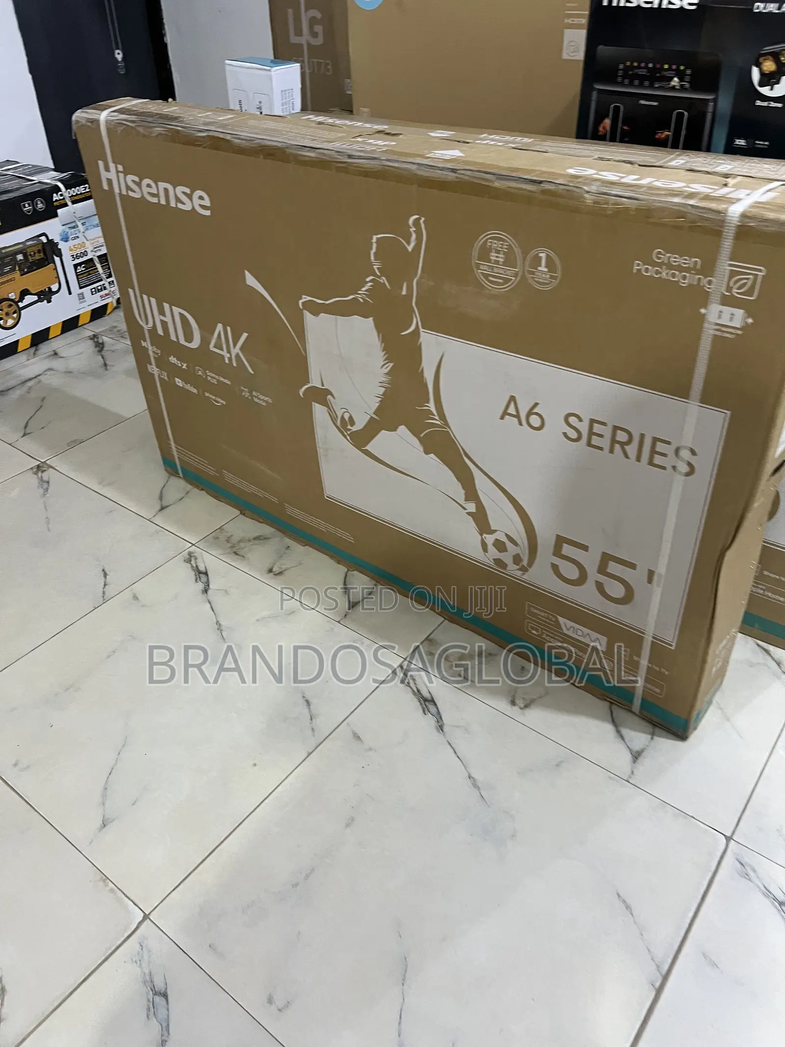 Hisense 55a6k 55" Uhd Smart Tv – Realistic Picture Quality