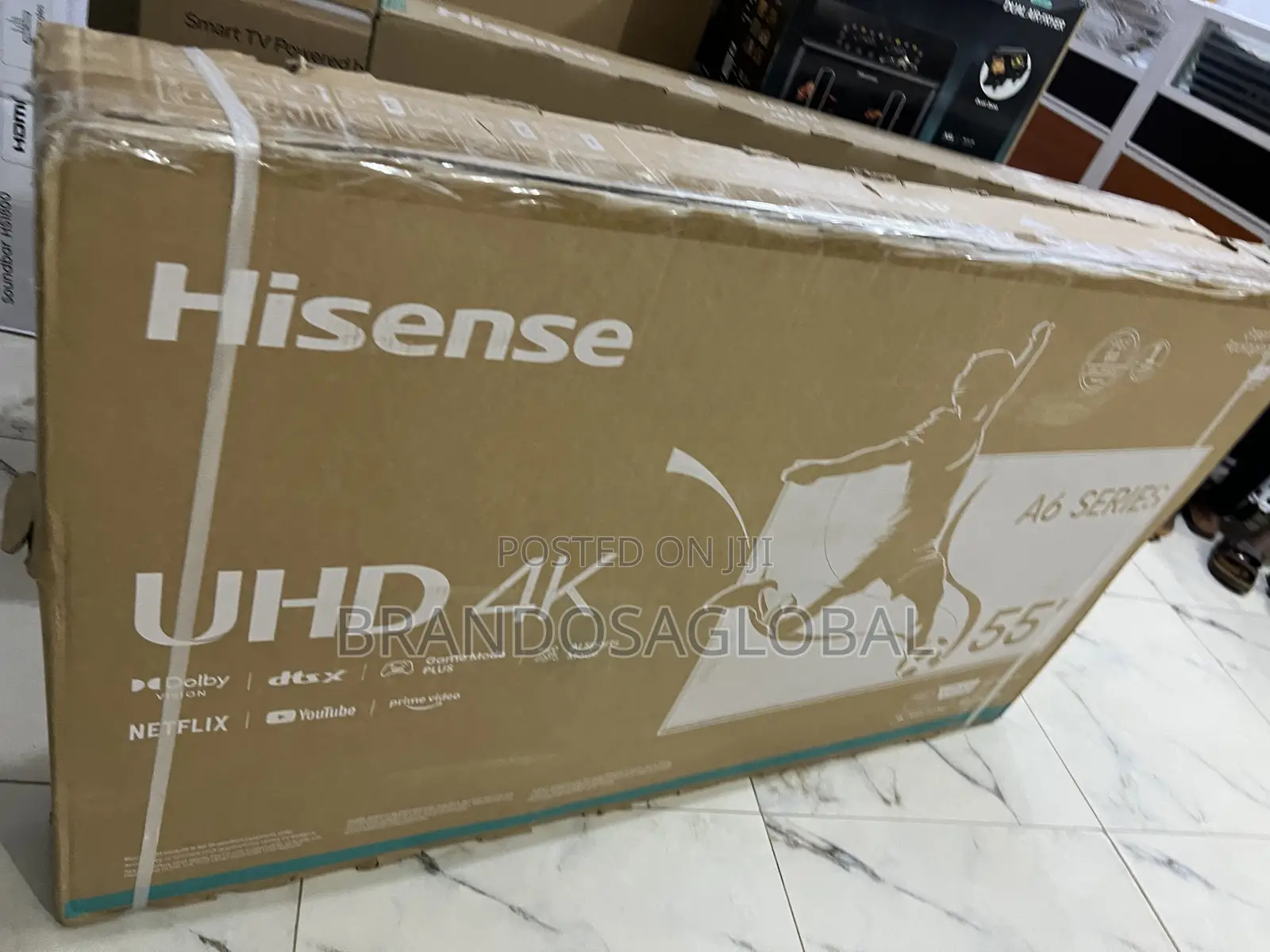 Original Hisense 55a6k 55” Smart Tv – High Definition Clarity