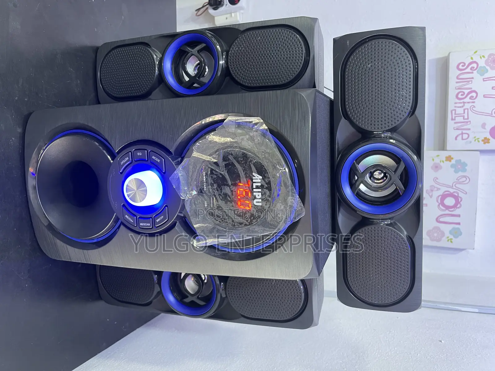Ailipu 3.1 Channel Home Theater, Bluetooth, Sd Card, Fm Radio