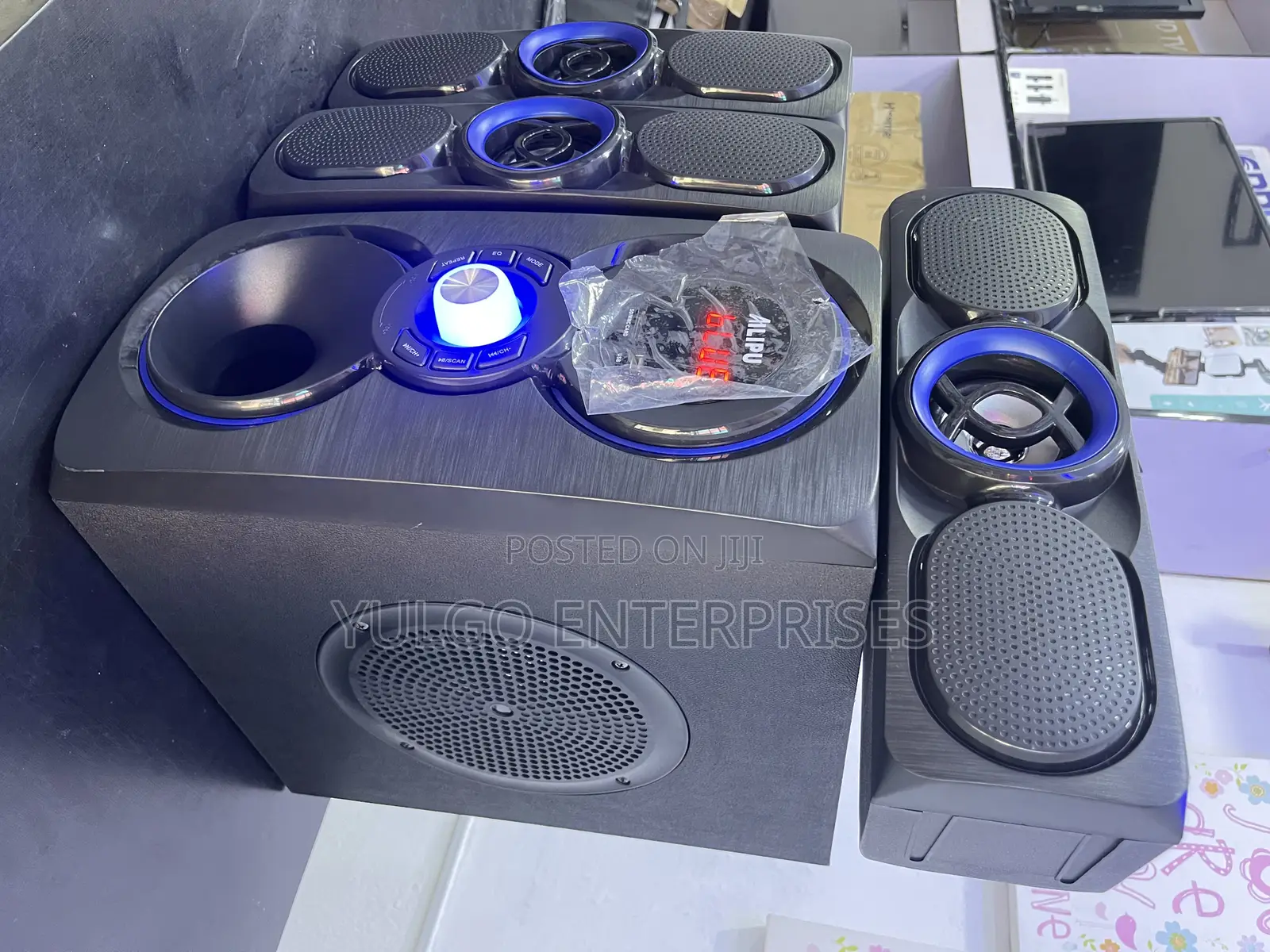 Ailipu 3.1 Channel Home Theater, Bluetooth, Sd Card, Fm Radio