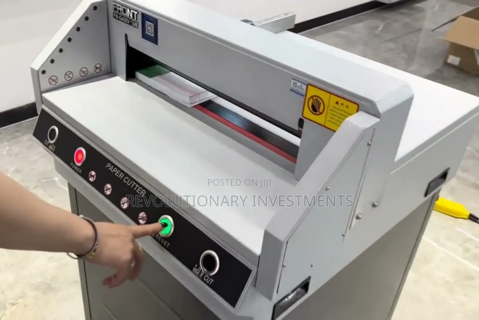 Electric Paper Cutter 450v+ A3/A4