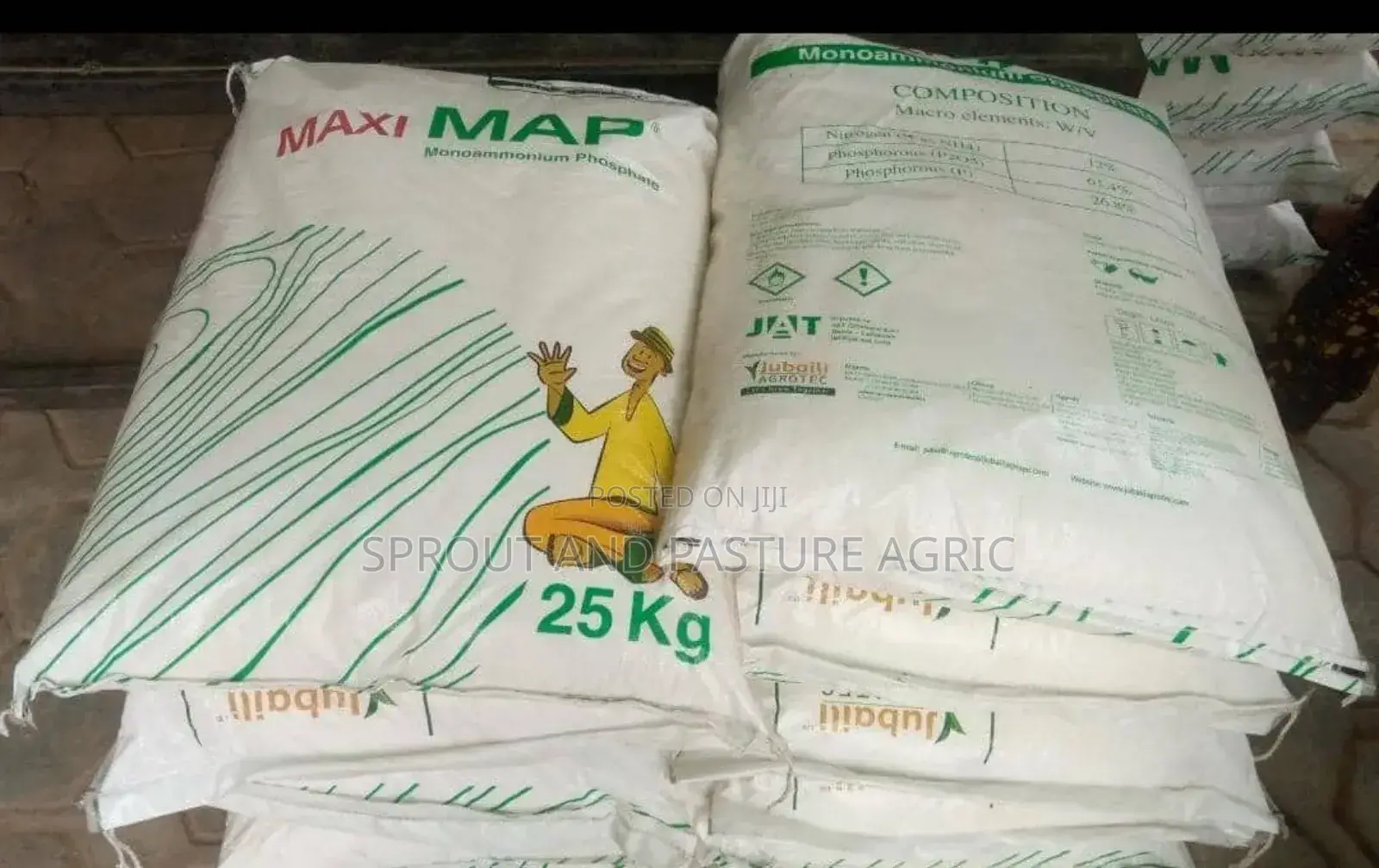 Monoammonium Phosphate Map