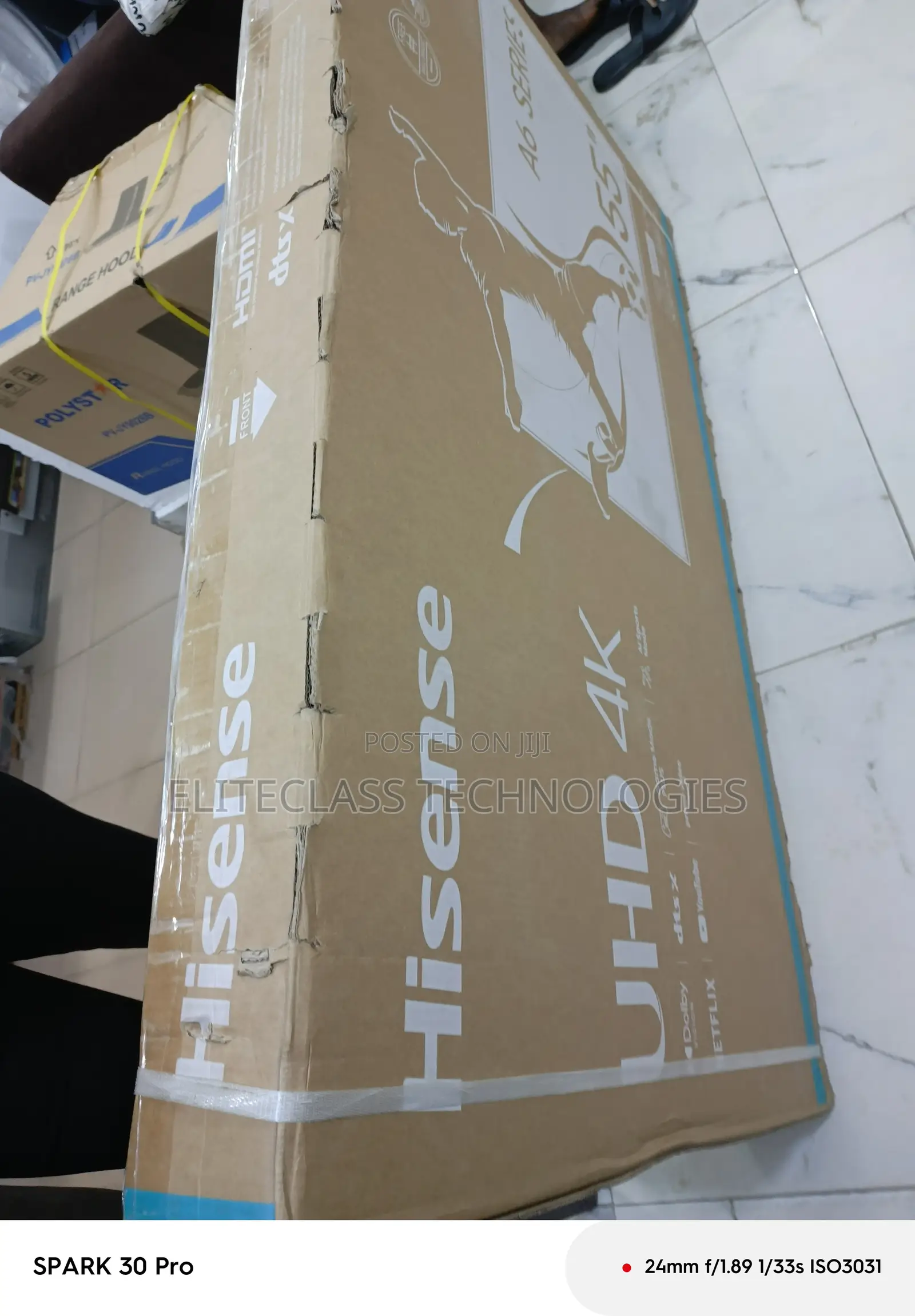 Perfect Screen Hisense 55 Inches Smart Tv