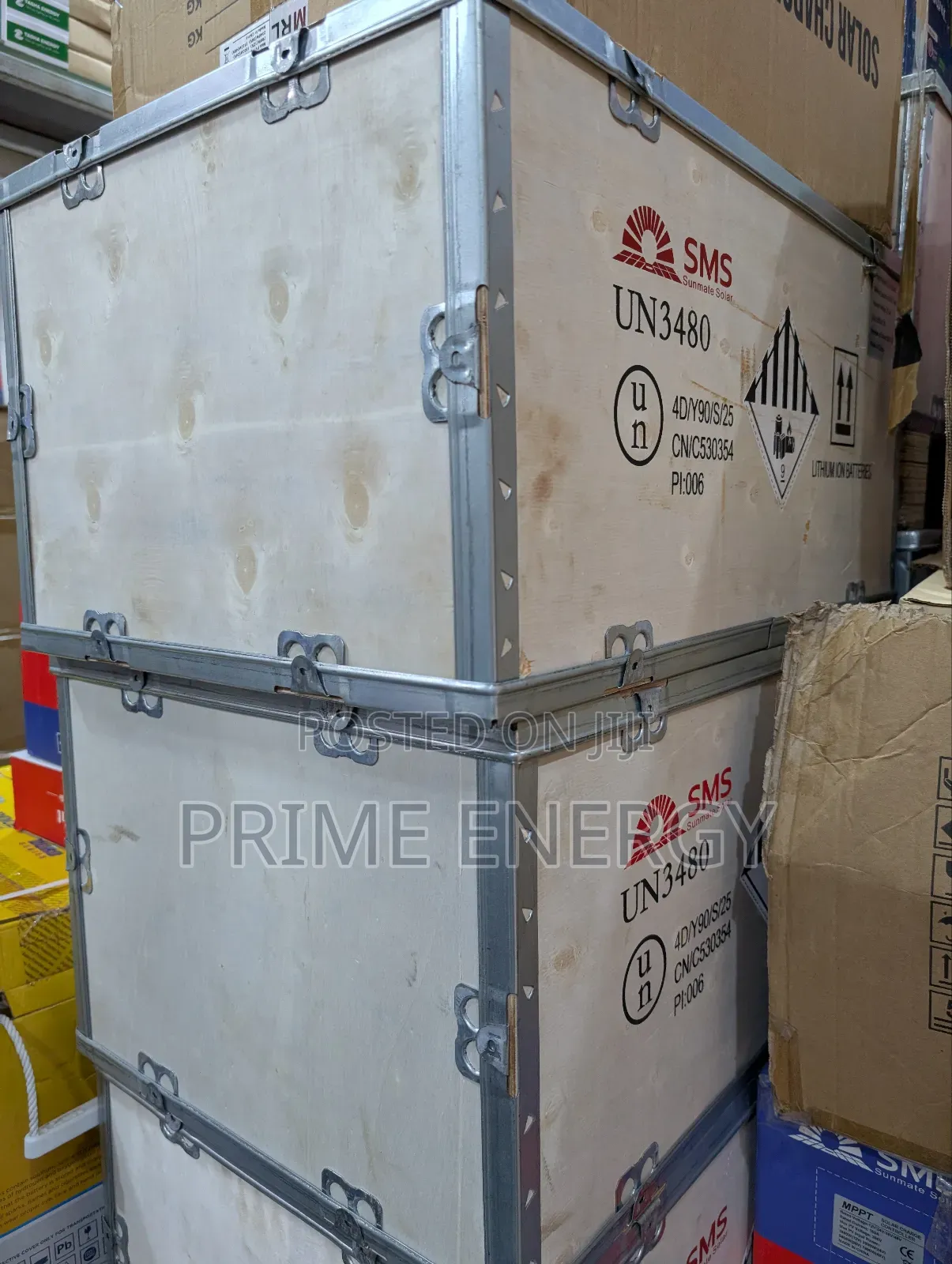 Sms 7.6kwh Lithium Ion Battery 24v