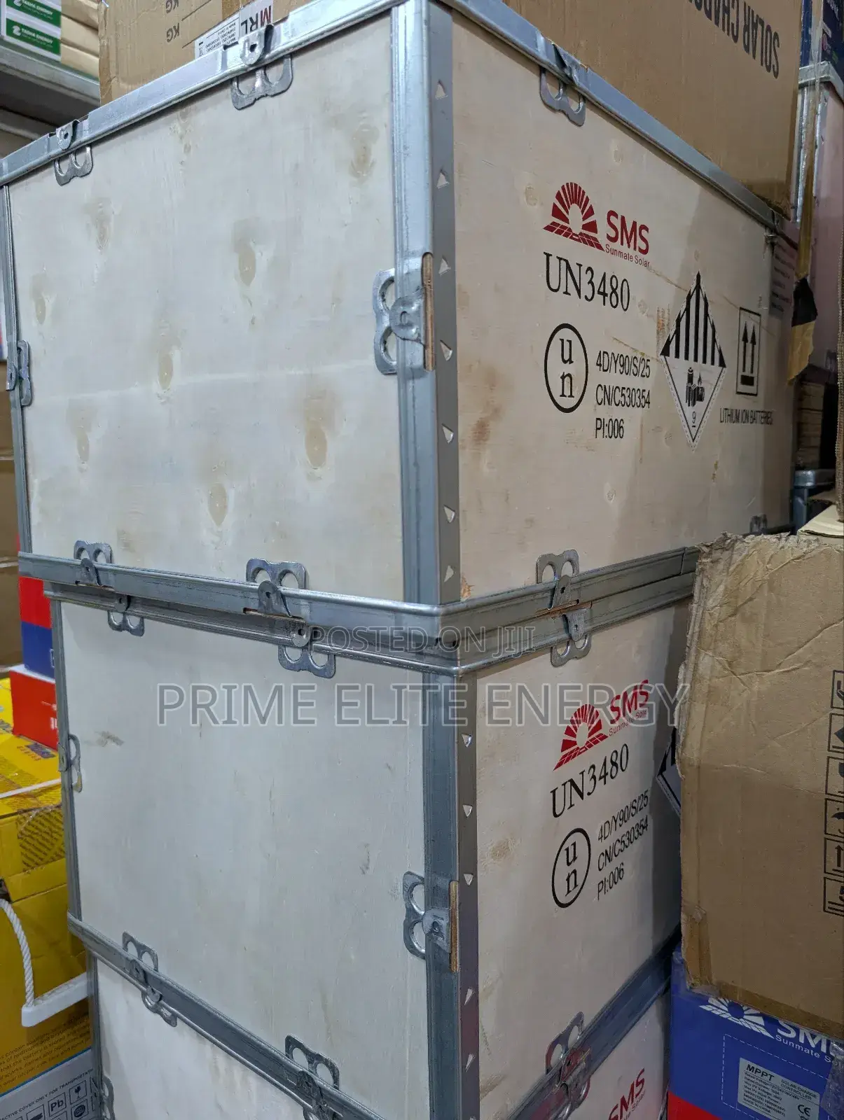 Sms 7.6kwh Lithium Ion Battery 24v