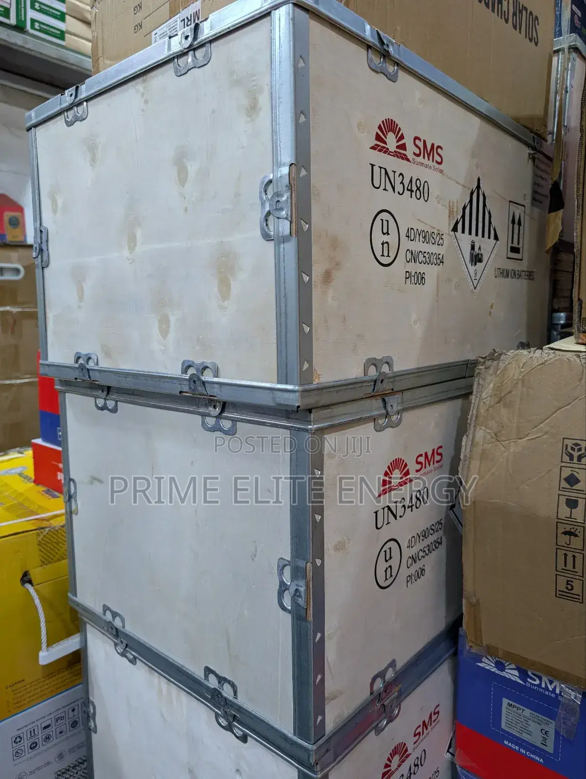 Sms 7.6kwh Lithium Ion Battery 24v