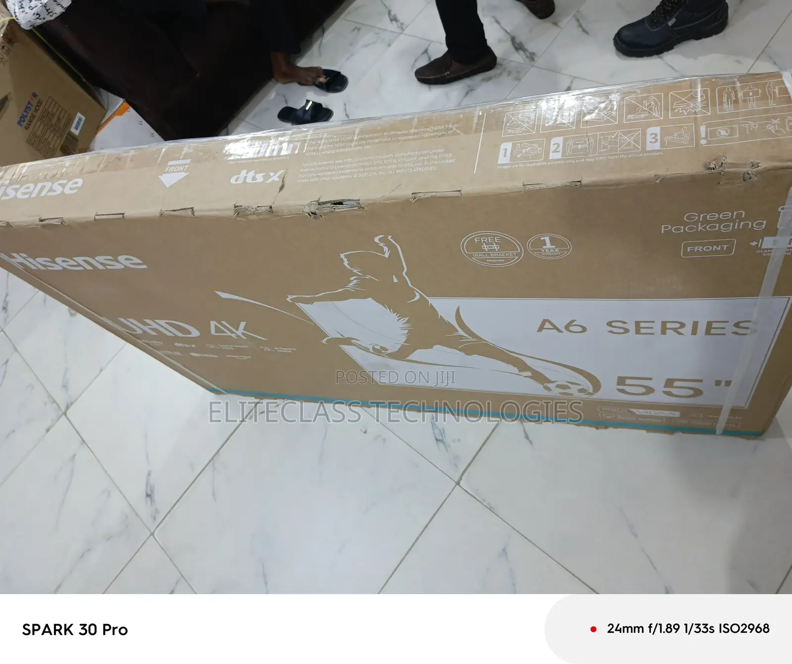 Perfect Screen Hisense 55 Inches Smart Tv