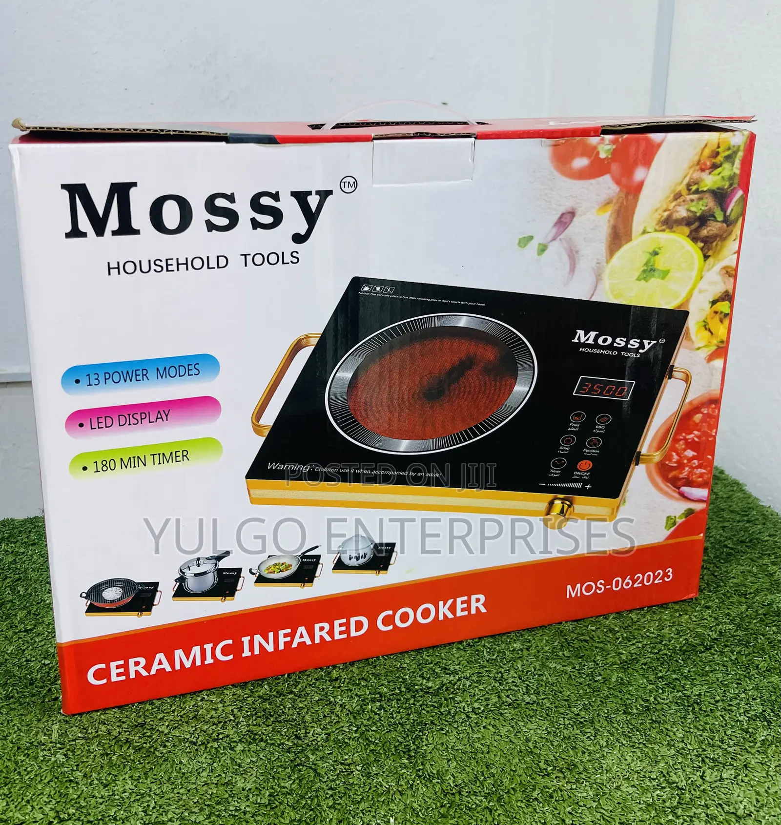 Mossy Infrared Electric Cooker,Prepaid Meter Friendly