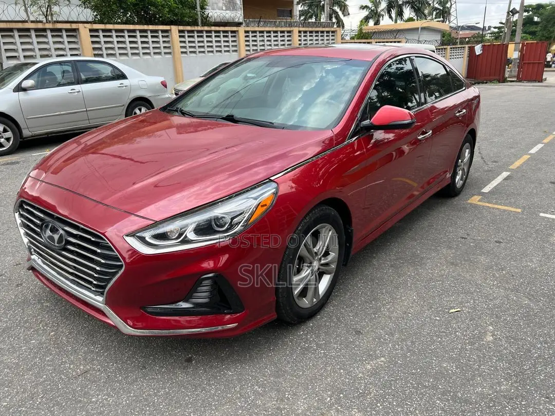 Hyundai Sonata Limited 2018 Red