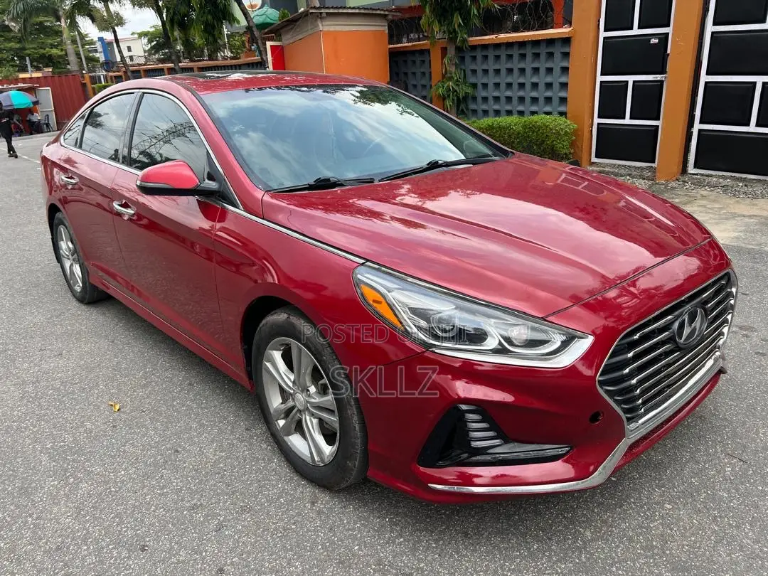 Hyundai Sonata Limited 2018 Red