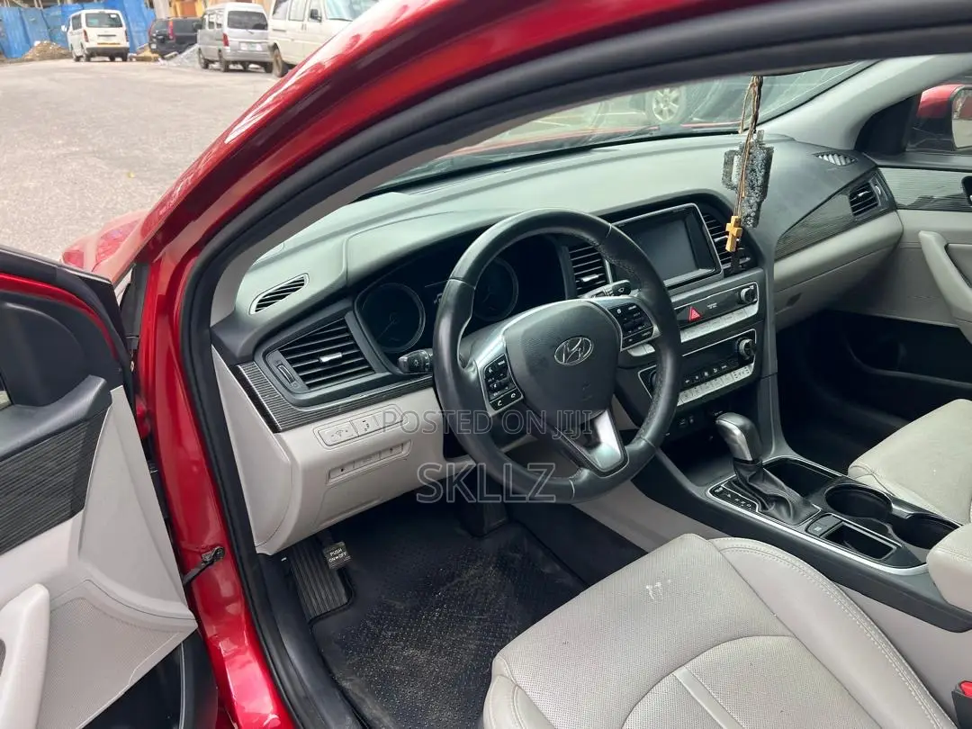 Hyundai Sonata Limited 2018 Red