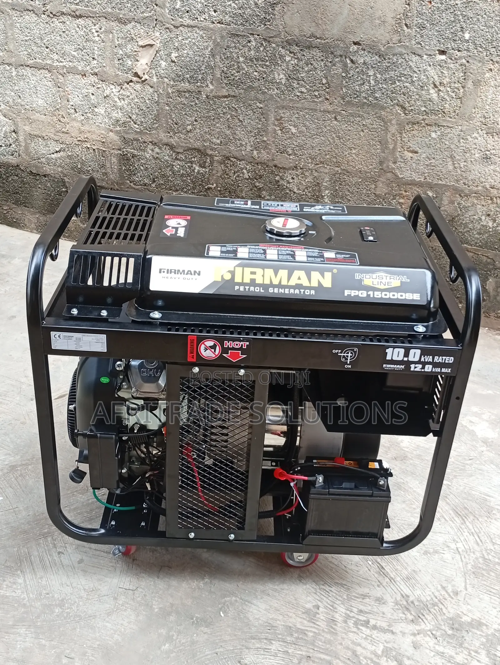 Firman Fpg150000se 10kw Generator – Stable Power, Easy Start