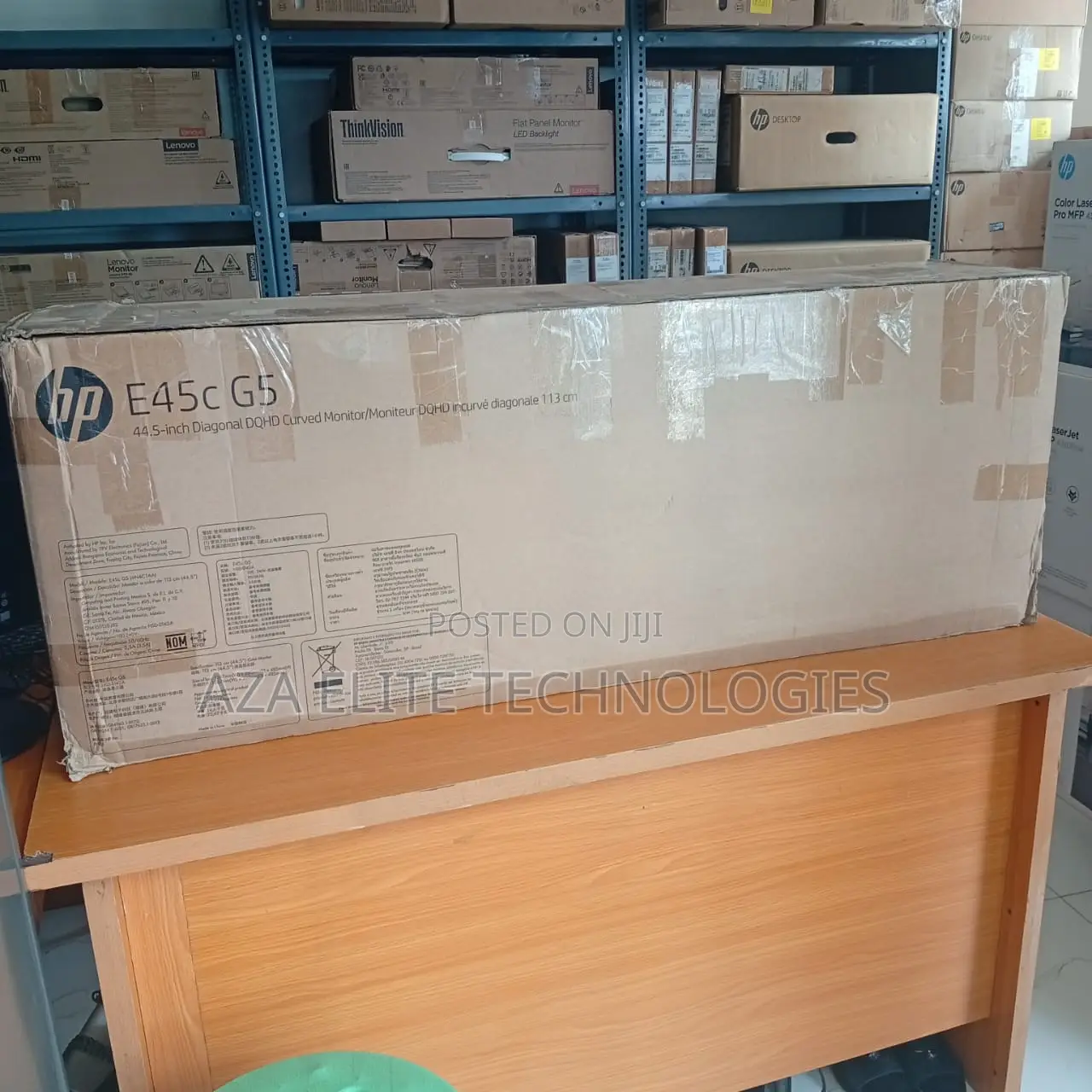 Hp E45c G5 DQHD Curved Monitor