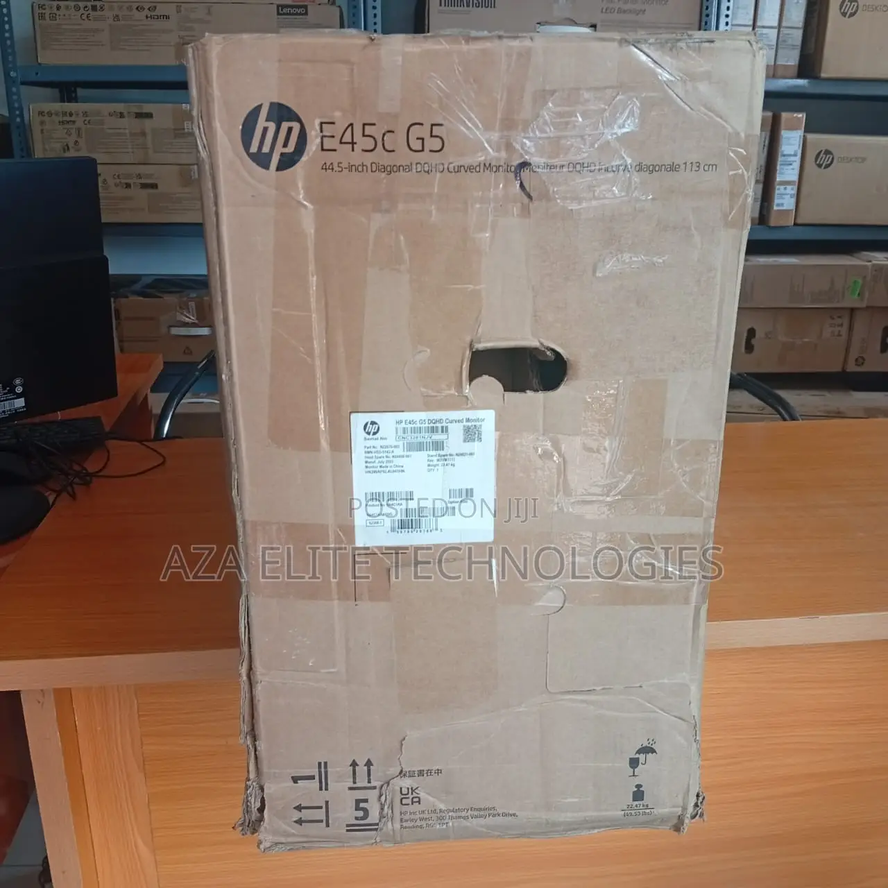 Hp E45c G5 DQHD Curved Monitor