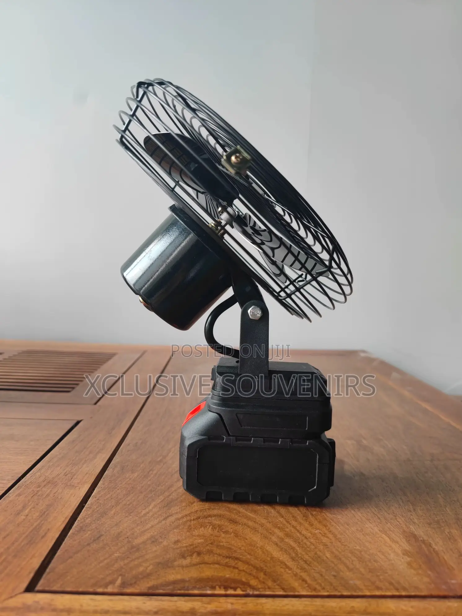 8inches High Quality 48v Electric Mini Fan (Comes With 2 Batteries)