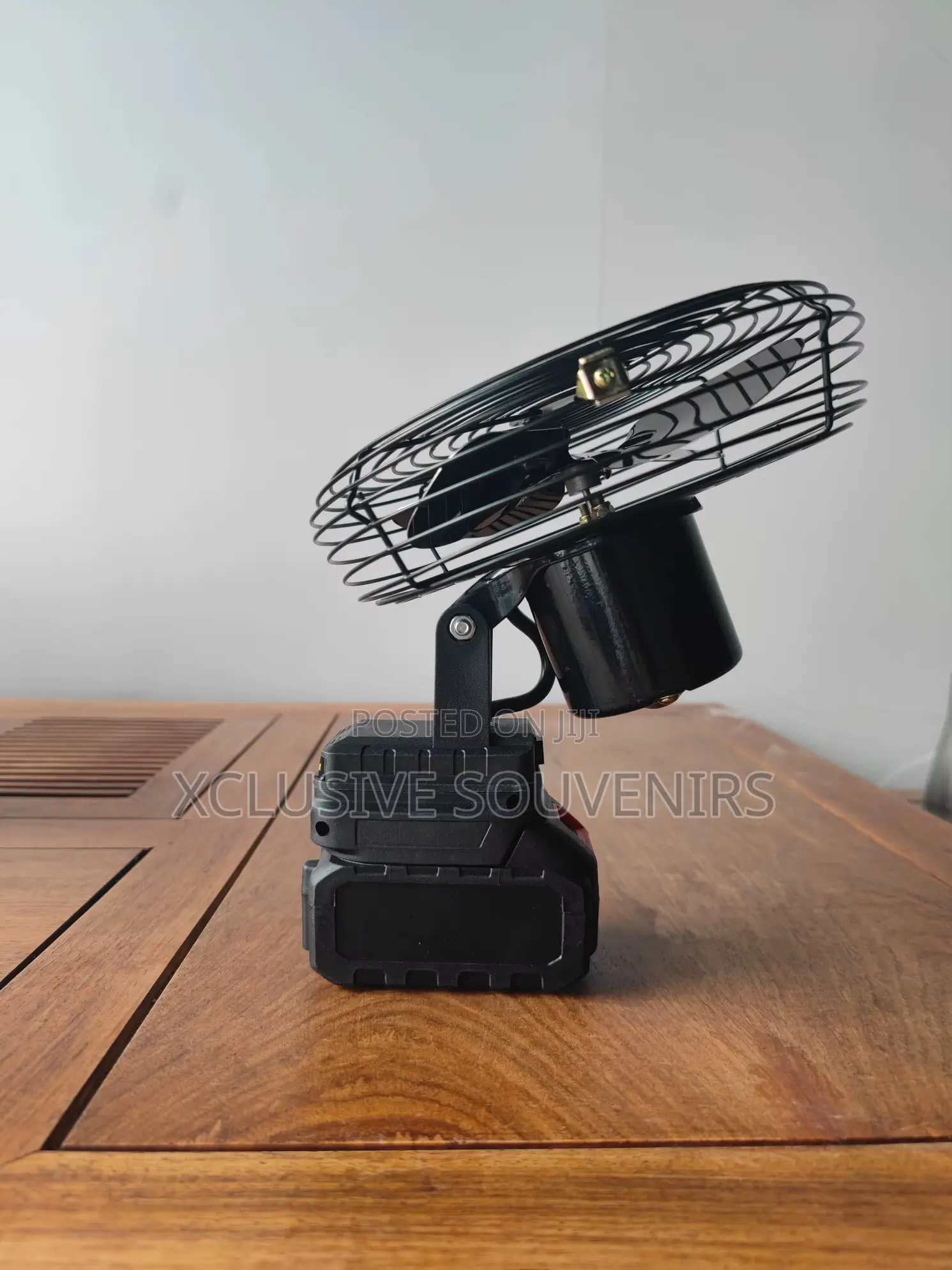 8inches High Quality 48v Electric Mini Fan (Comes With 2 Batteries)