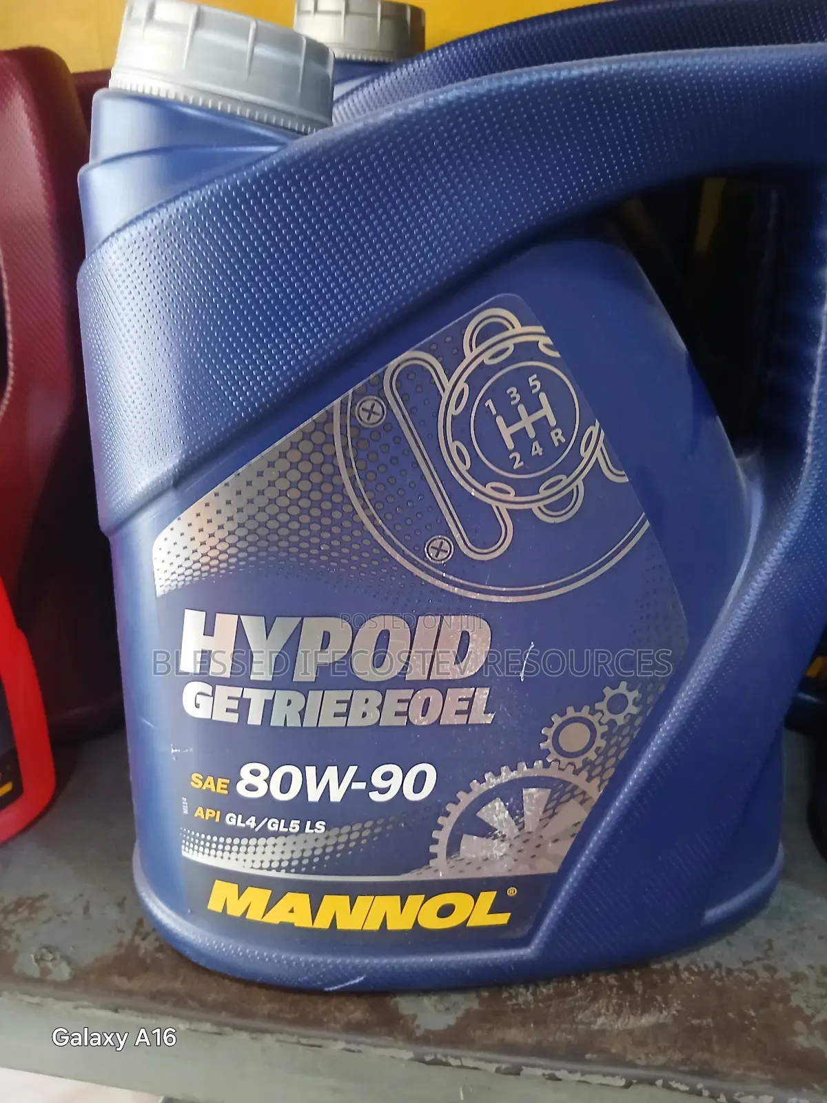 Mannol 80w_90 Gear Oil 4litrs