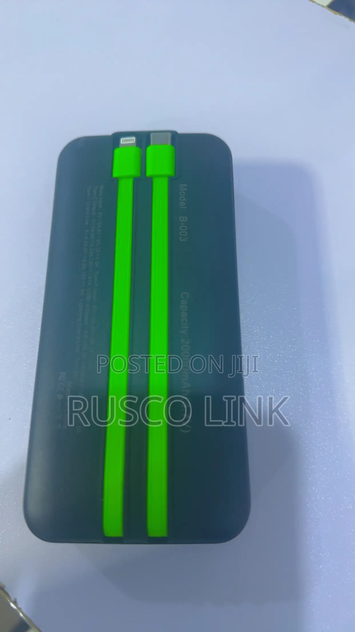 20,000mah Big Top Power Bank