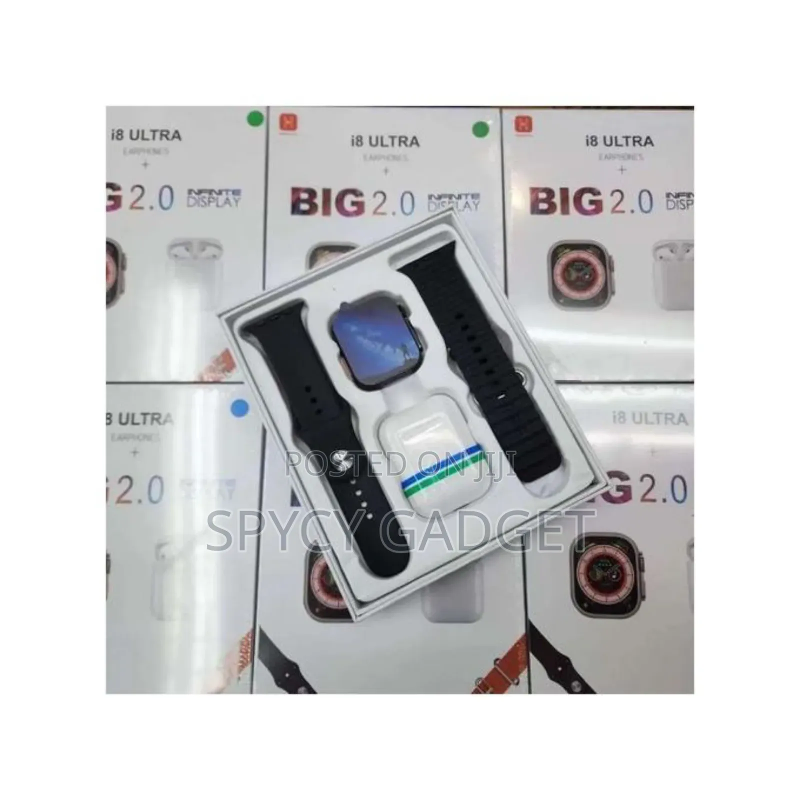 I8 Ultra Smart Watch and Earbuds Combo Set