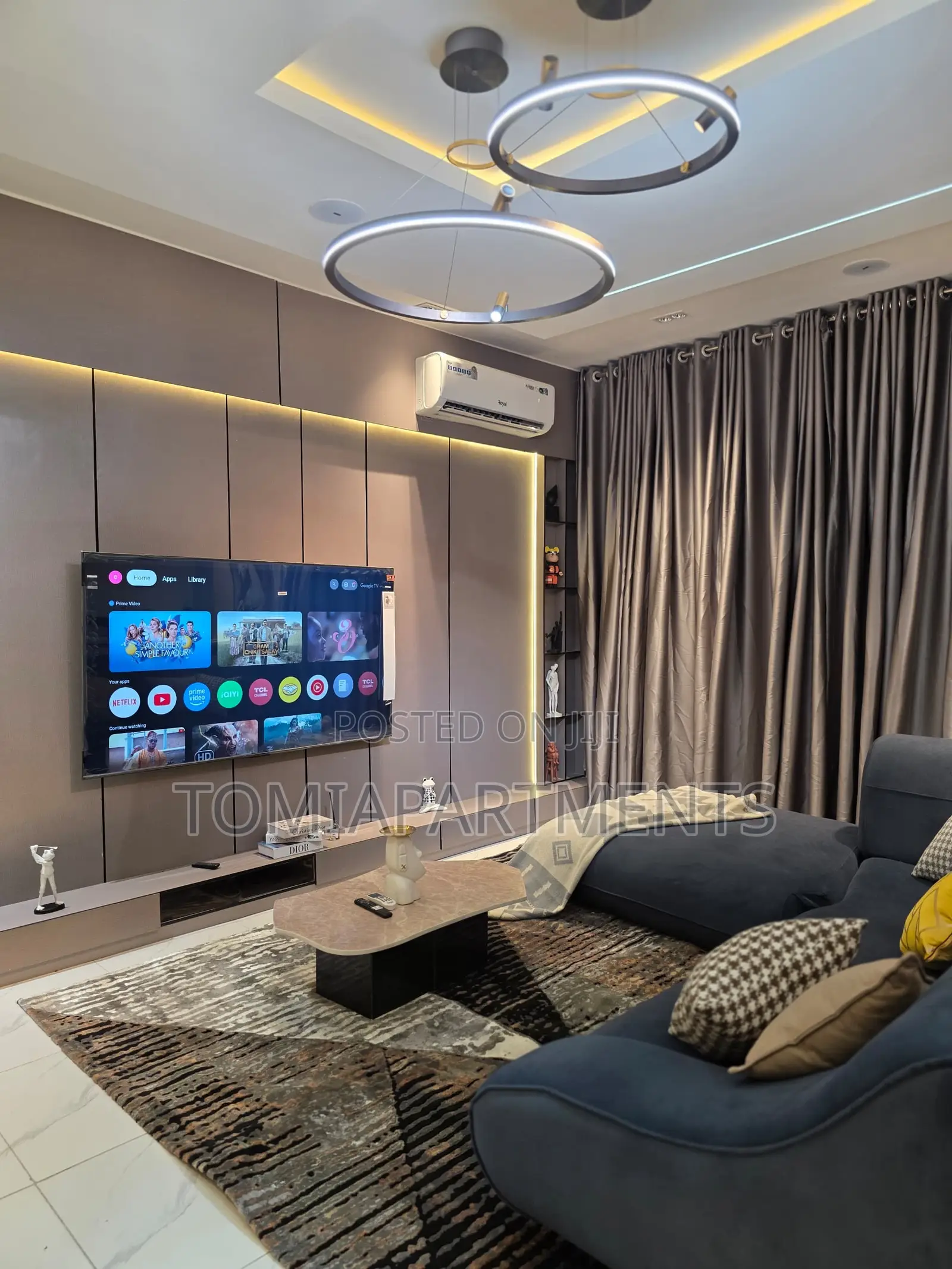 Beautiful 2 Bedroom Shortlet Apartment With Gym Pool in Ikate