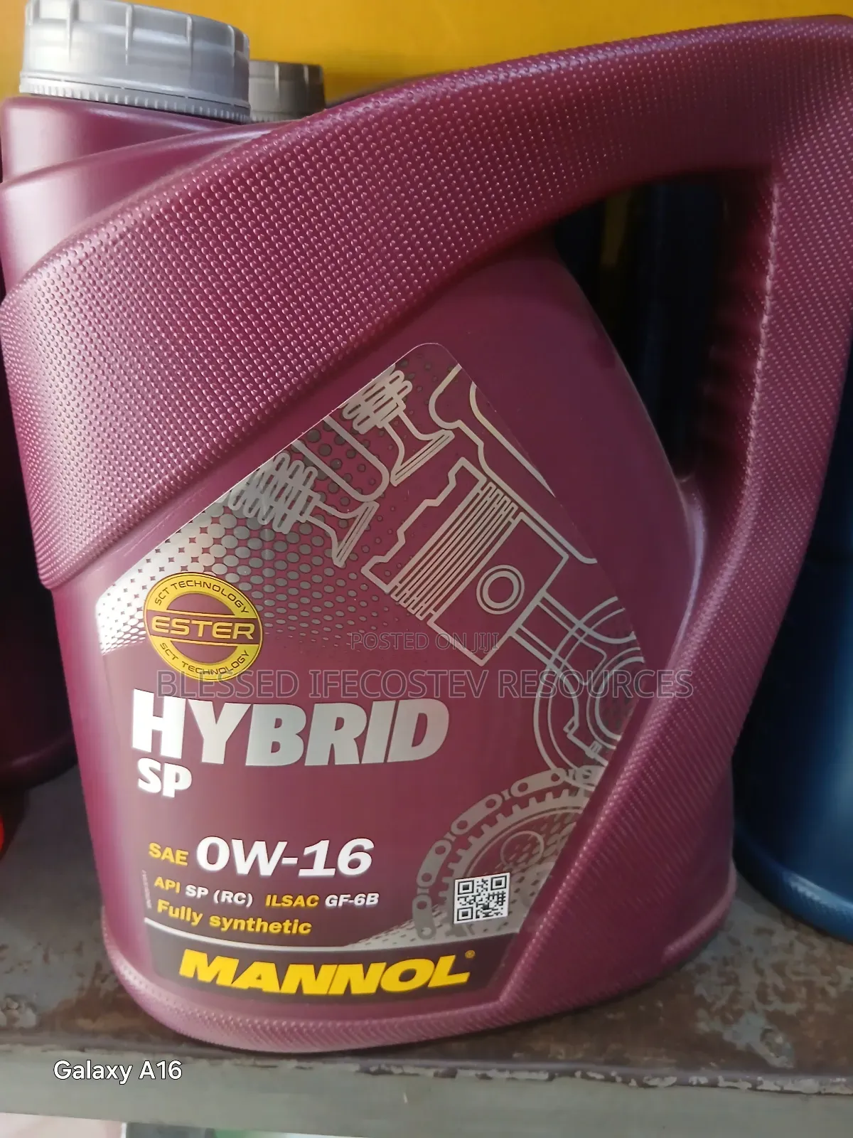 Mannol Engine Oil 0w16 5litres