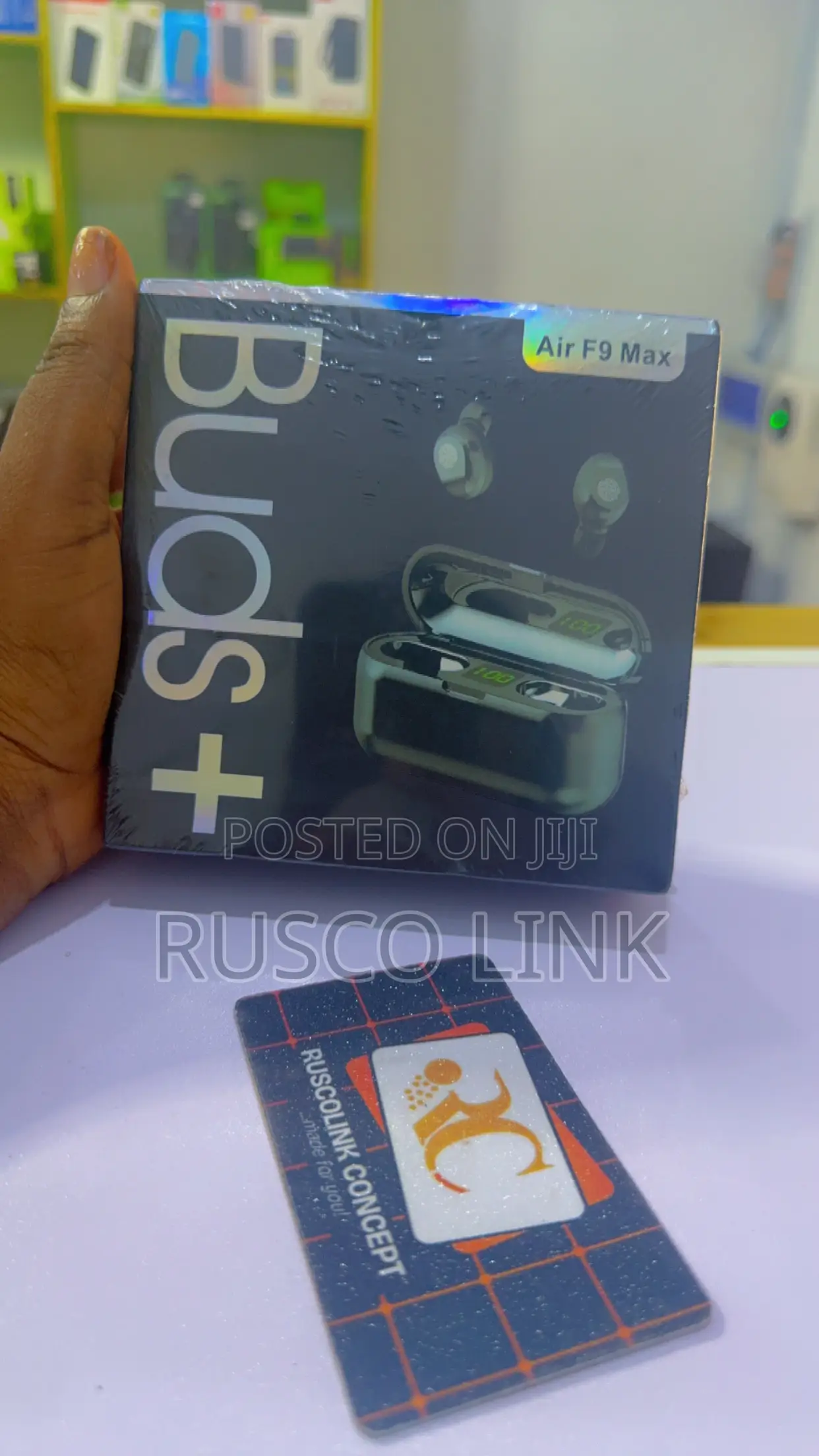 Air F9 Max Bud+ Earpods