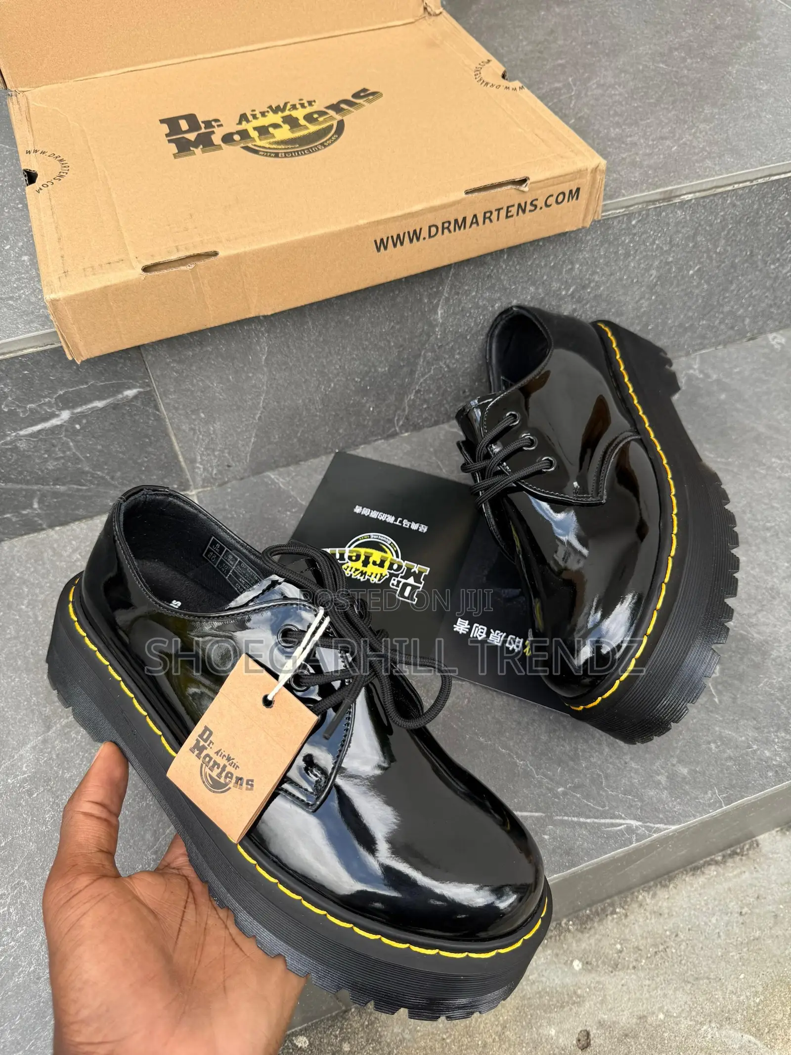 Dr Martens 1461 Black Patent Leather