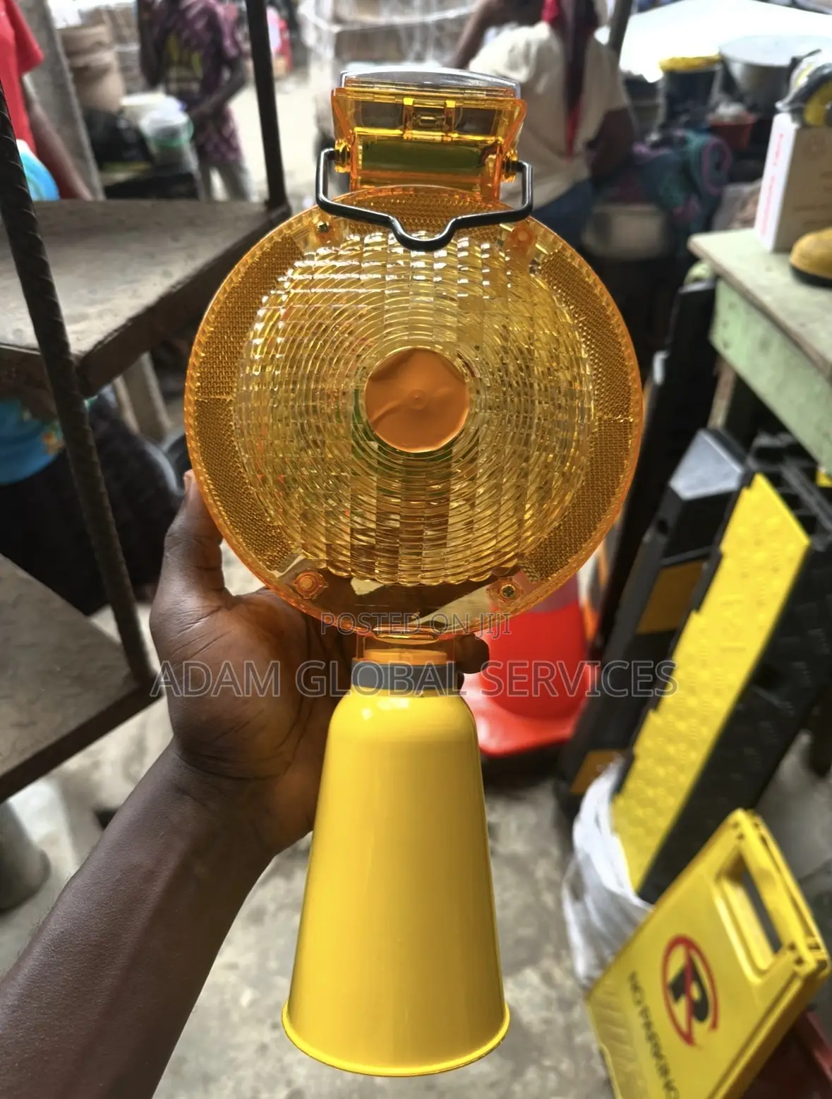Safety Solar-powered Traffic Warning Light