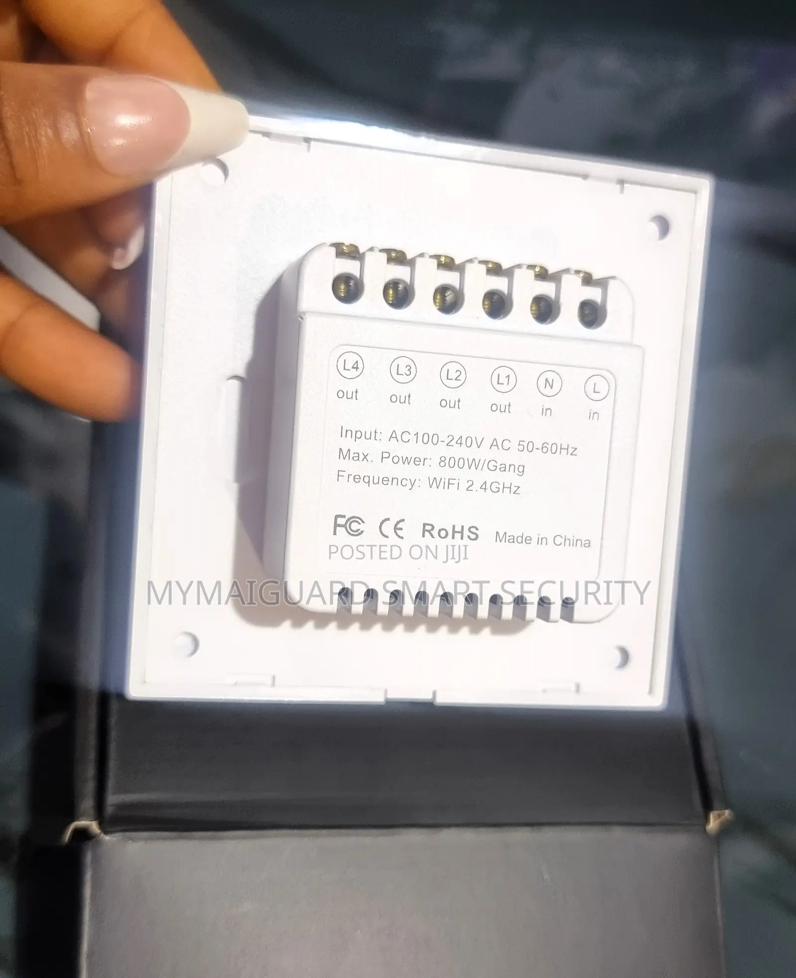 4gang Smart Switch With Light Display