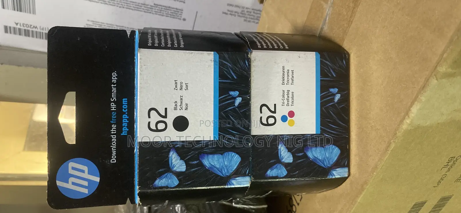 Hp 62 Ink Black and Color