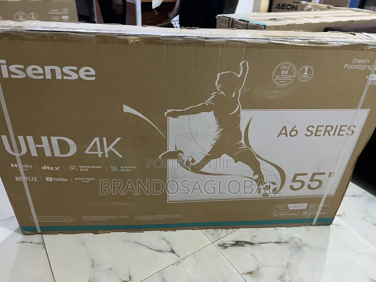 Hisense 55a6k Uhd Smart Tv – Brand New 55 Inch Display
