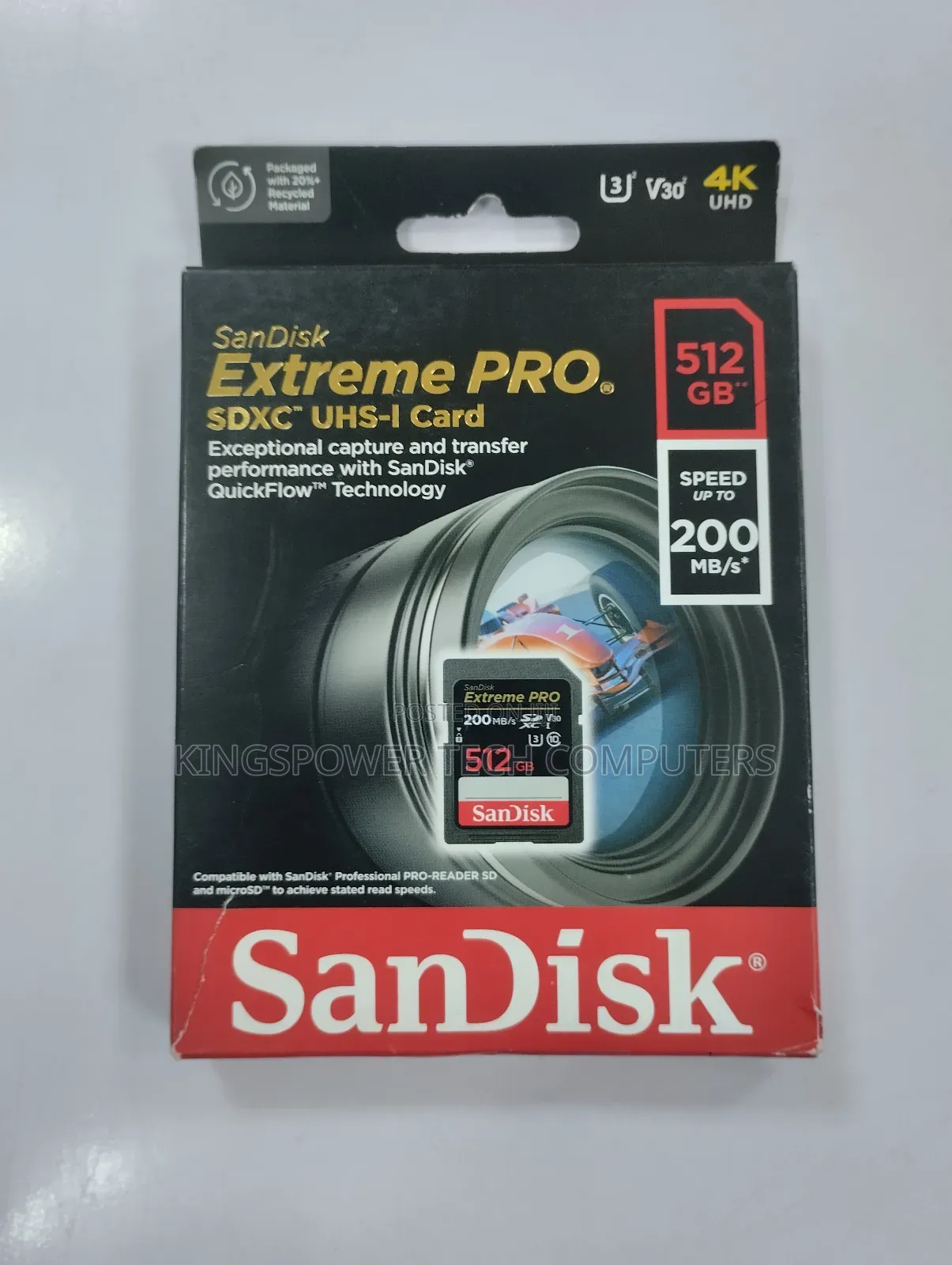 Sandisk Camera Memory Card 512gb