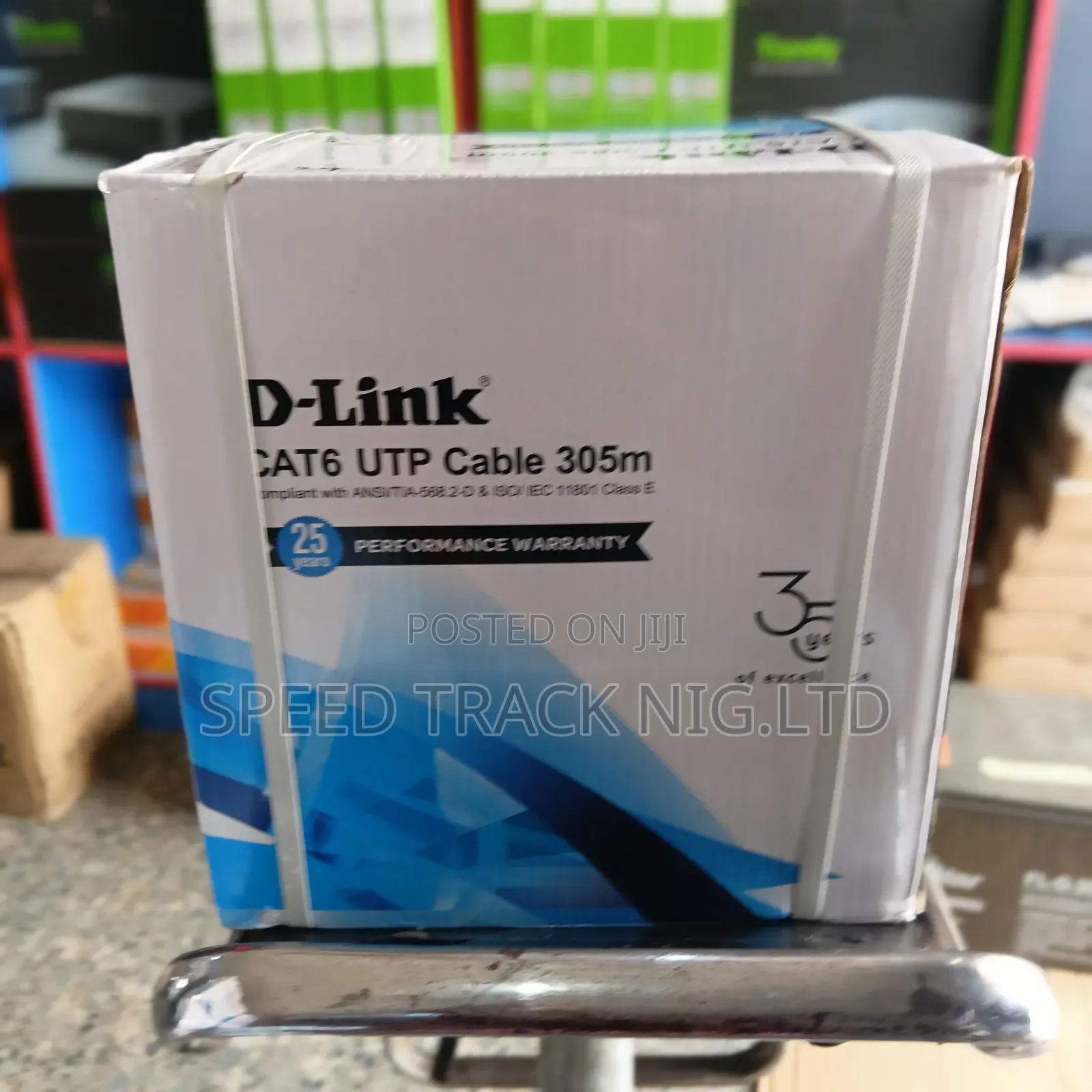 D-Link Cat6 24 Awg Utp Cable 305m