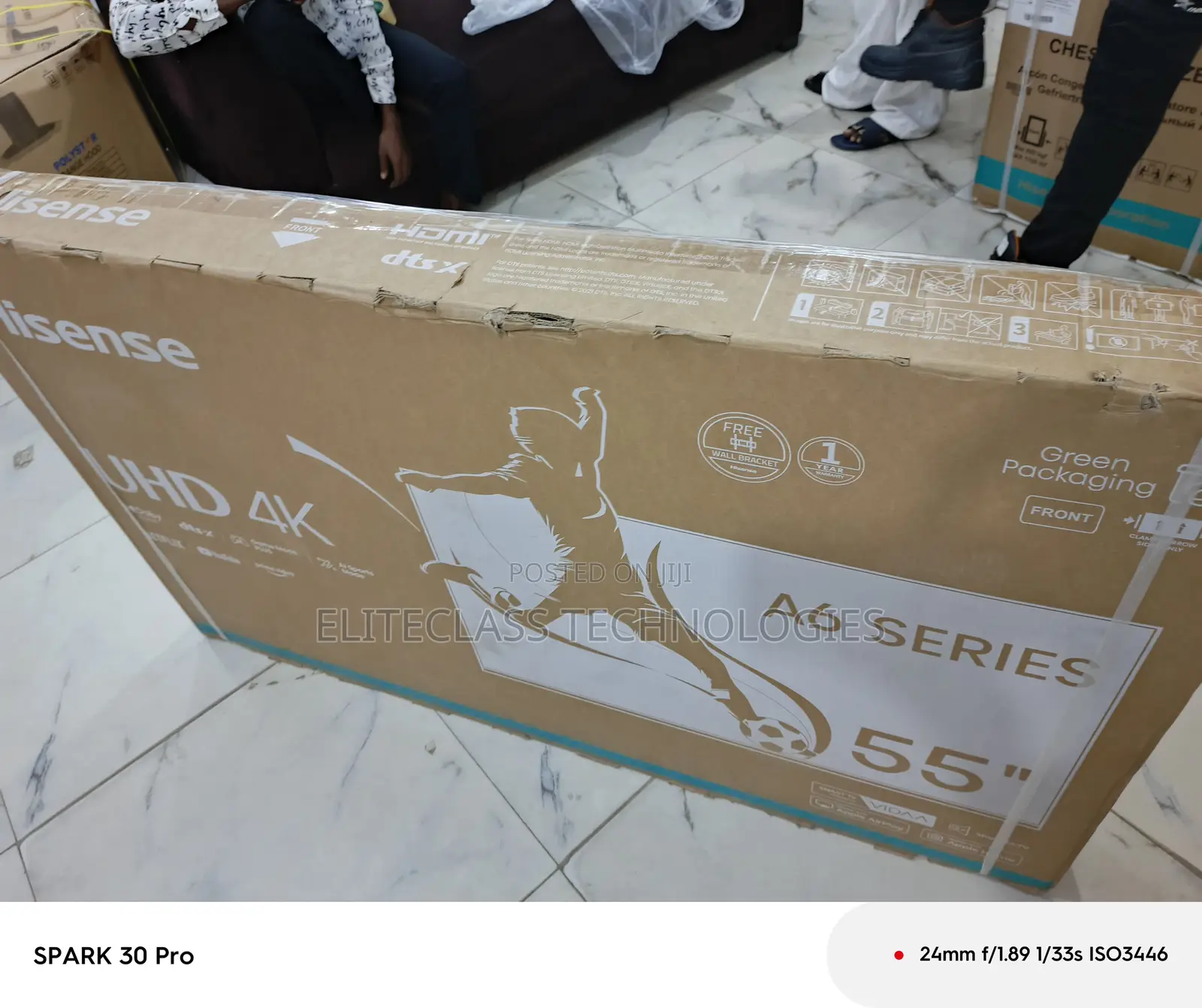 Master Screen Hisense 55 Inches Smart Tv