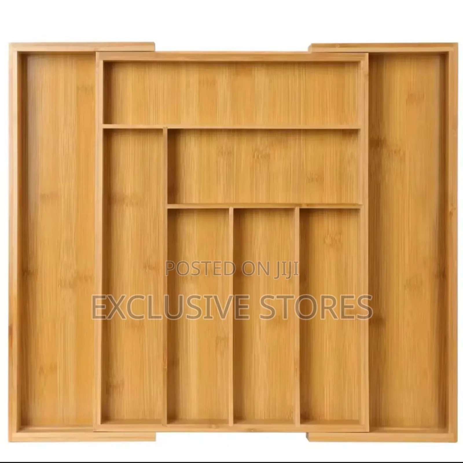 Adjustable Expandable Bamboo Drawer