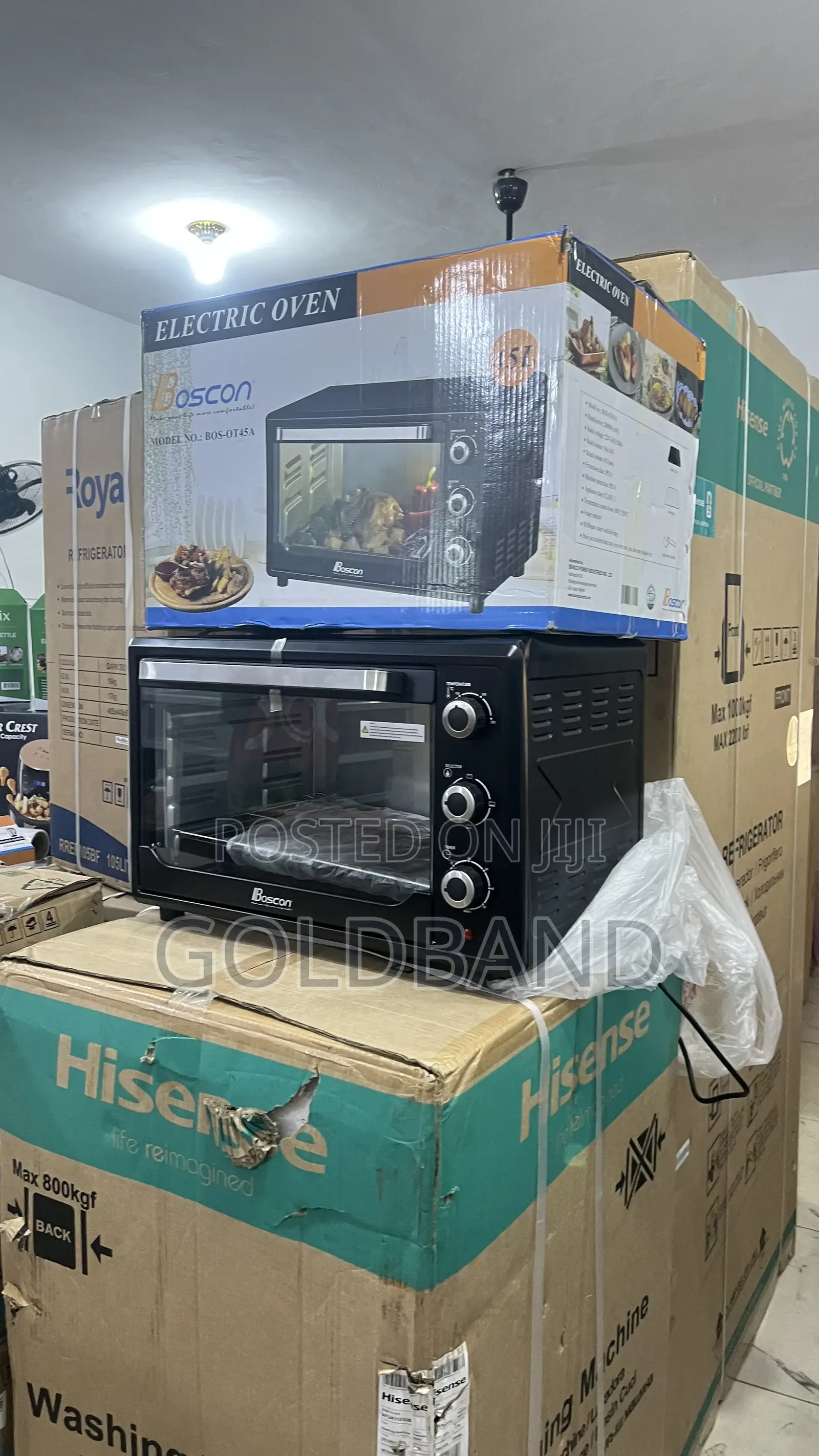 Boscon 45l Electric Baking Oven – Durable Efficient