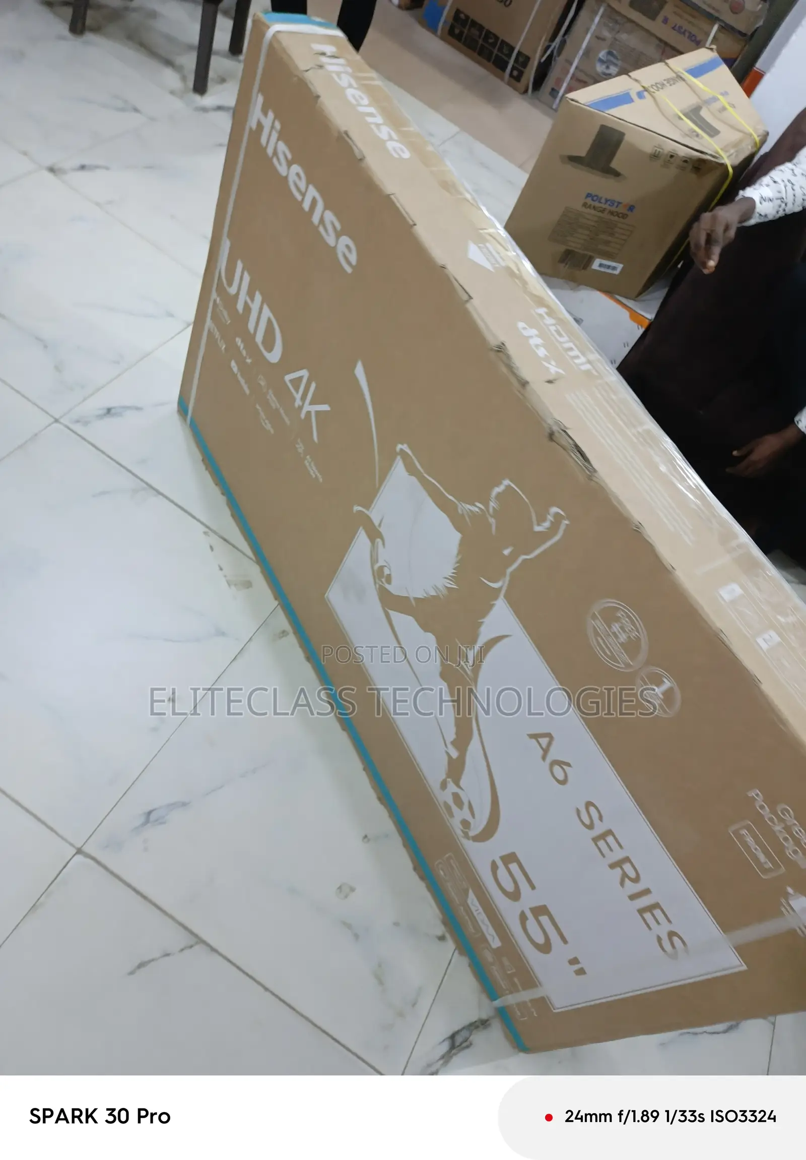 Prestige Screen Hisense 55 Inches Smart Tv