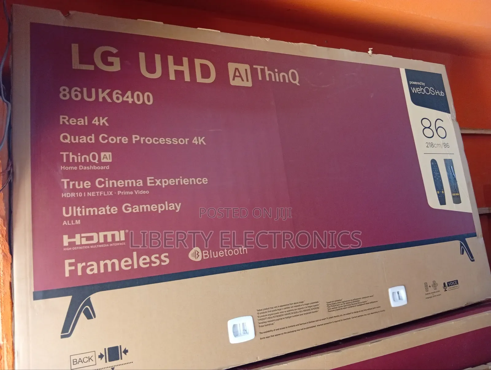 Za Webos Smart Tv 86 Inches Tv