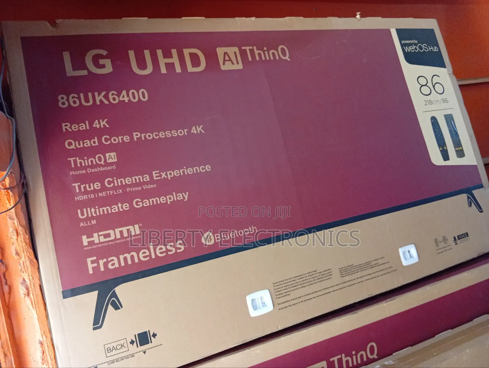 Za Webos Smart Tv 86 Inches Tv