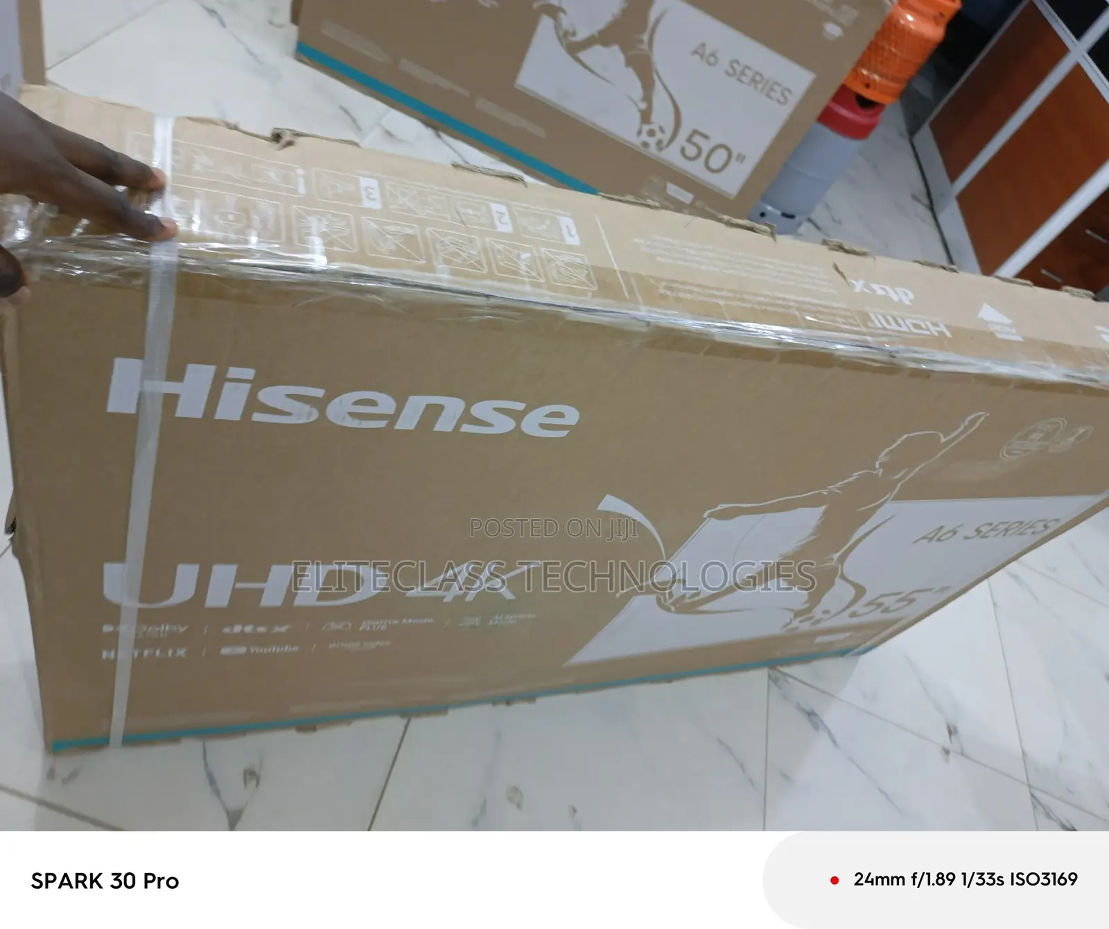 Prestige Screen Hisense 55 Inches Smart Tv