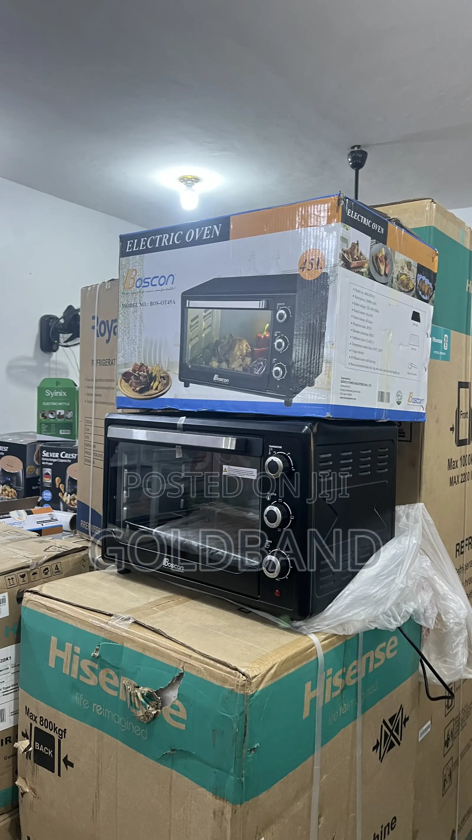 Boscon 45l Electric Oven – Multi-Purpose Kitchen Oven
