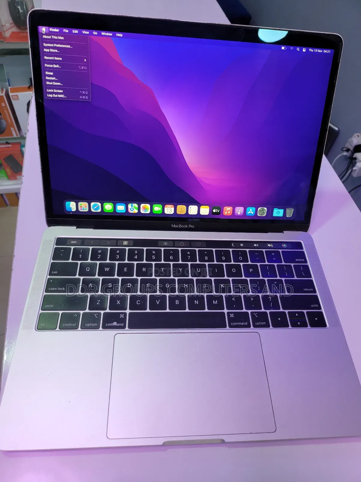 Laptop Apple MacBook Pro 2019 8GB Intel Core I5 SSD 128GB