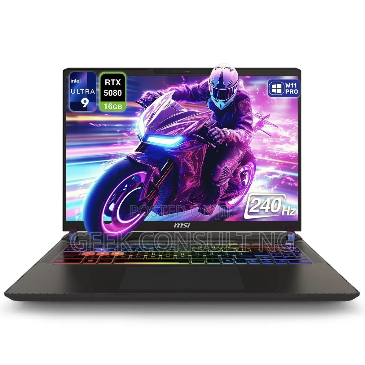 Laptop MSI Vector 16 HX AI A2XWIG 16GB Intel Core Ultra 7 SSD 512GB
