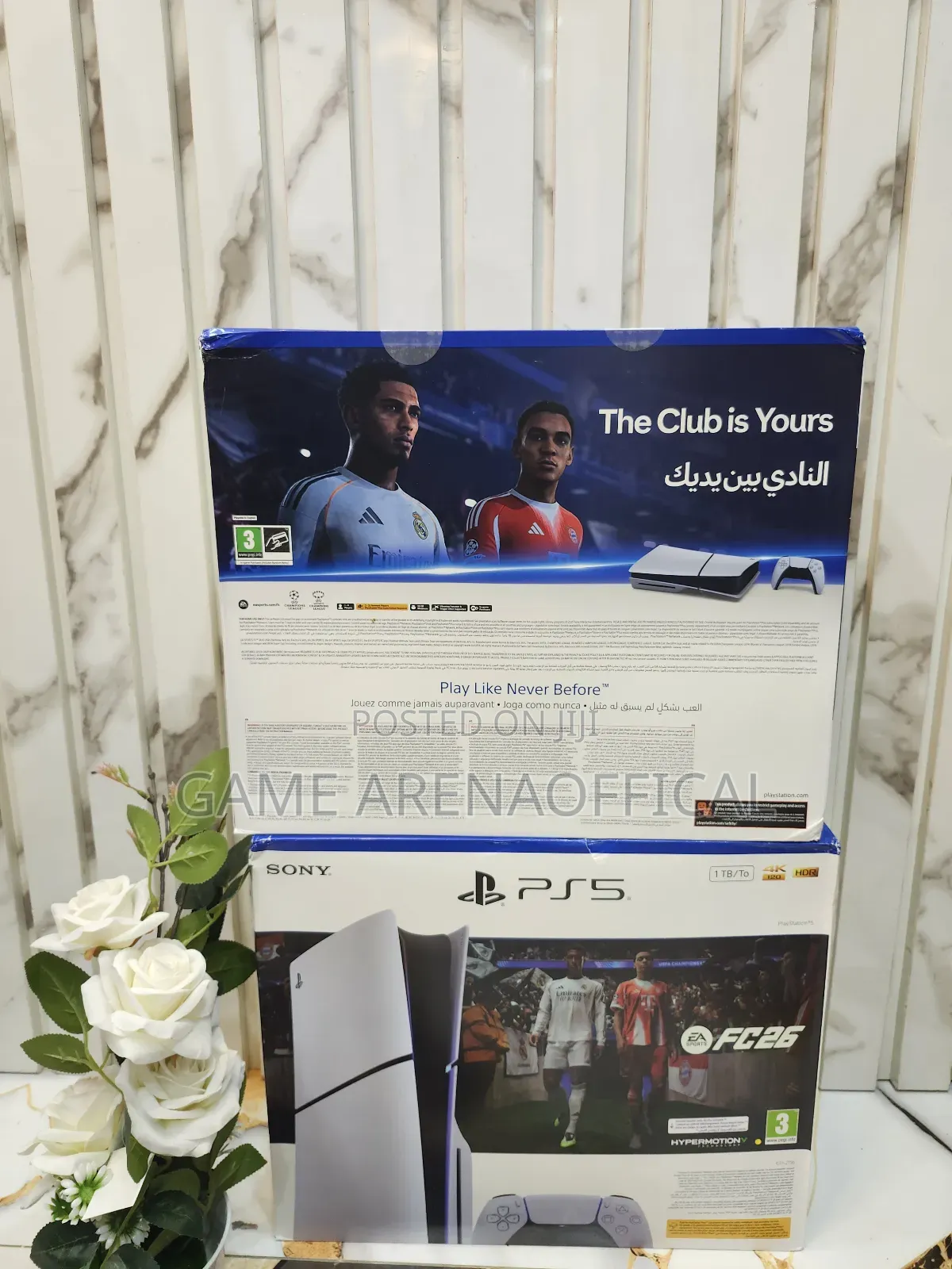 Playstation 5 + Fc26 Game – Brand New (Sealed Box)